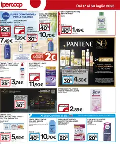 Volantino Ipercoop del 17.07.2025 | Pagina: 18 | Prodotti: Balsamo, Detergente, Intimo, Profilattici