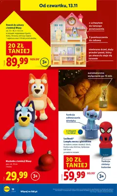 Pogląd oferty "Lidl Katalog zabawek" - ważna od 03.11.2025 | Strona: 18 | Produkty: Stół, Toaleta