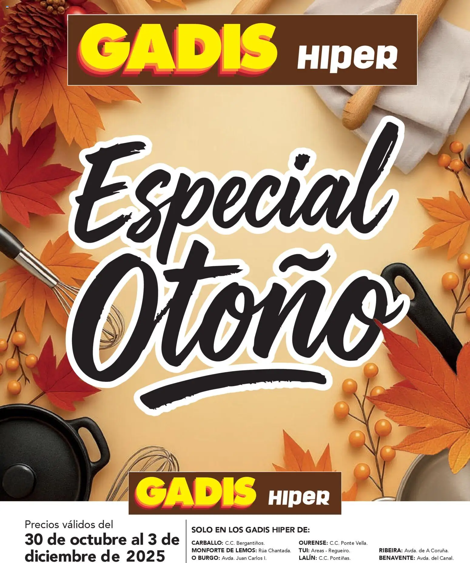 Gadis Hiper folleto │ válido desde el 30.10.2025 | Página: 1