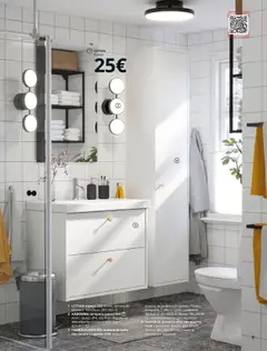 Vista previa Catálogo IKEA Baños válido desde el 01.09.2025 | Página: 9 | Productos: Lavabo, Baño, Espejo, Lámpara
