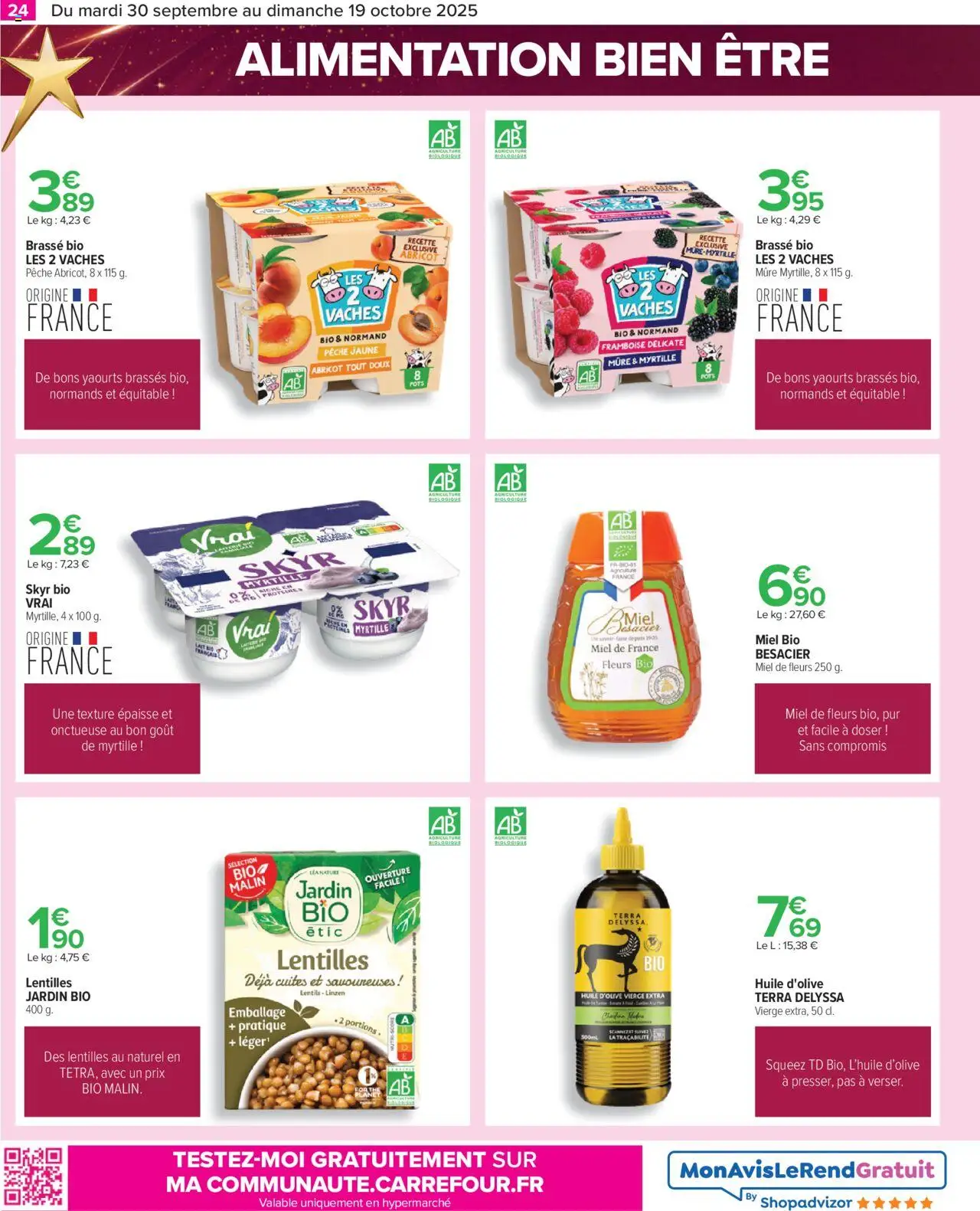  | Page: 24 | Produits: Huile d'olive vierge, Huile D'olive, Miel, Skyr