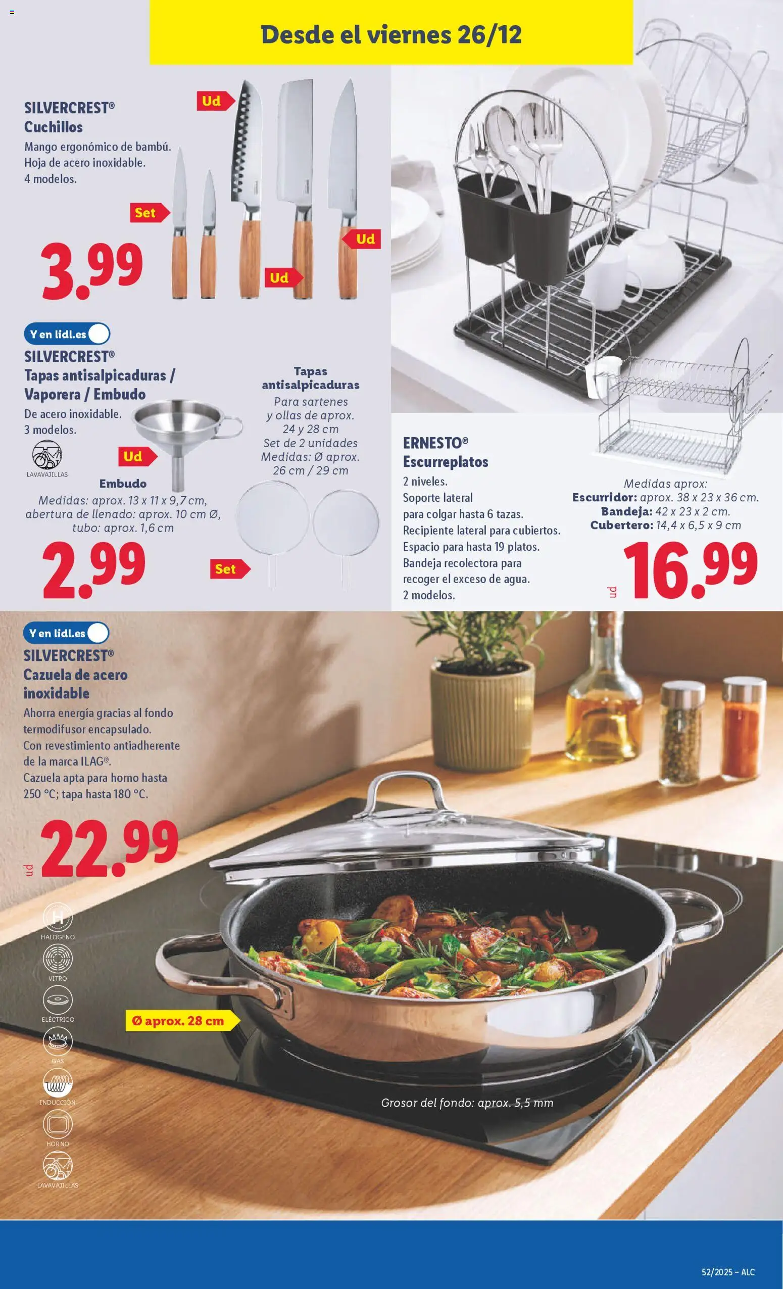 Lidl folleto de bazar │ válido desde el 22.12.2025 | Página: 29 | Productos: Horno, Lavavajillas, Ρούτερ, Bandeja