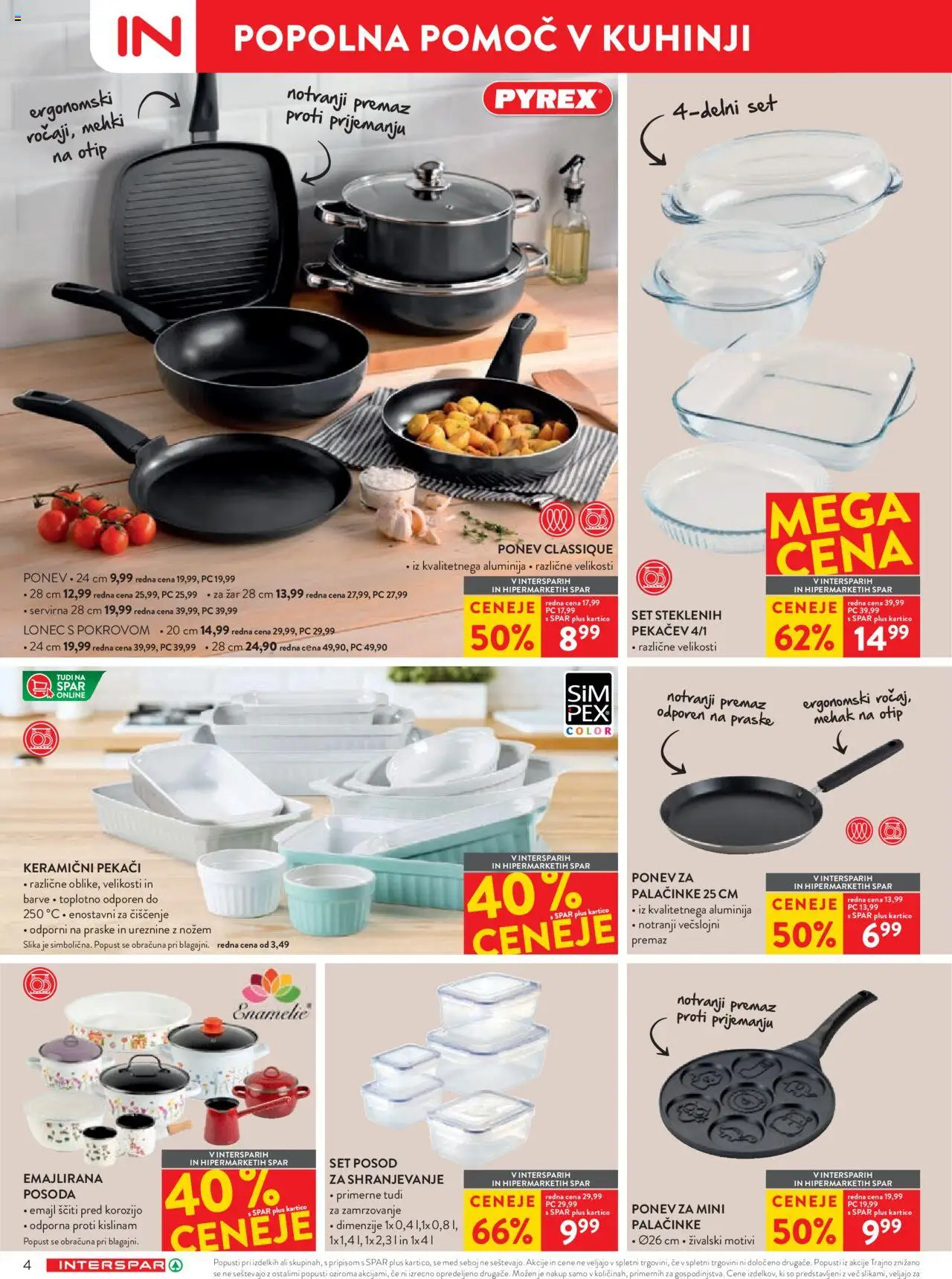 Spar katalog interspar 10/25 │ velja od 06.08.2025 | Stran: 4 | Izdelki: Zar, Palačinke