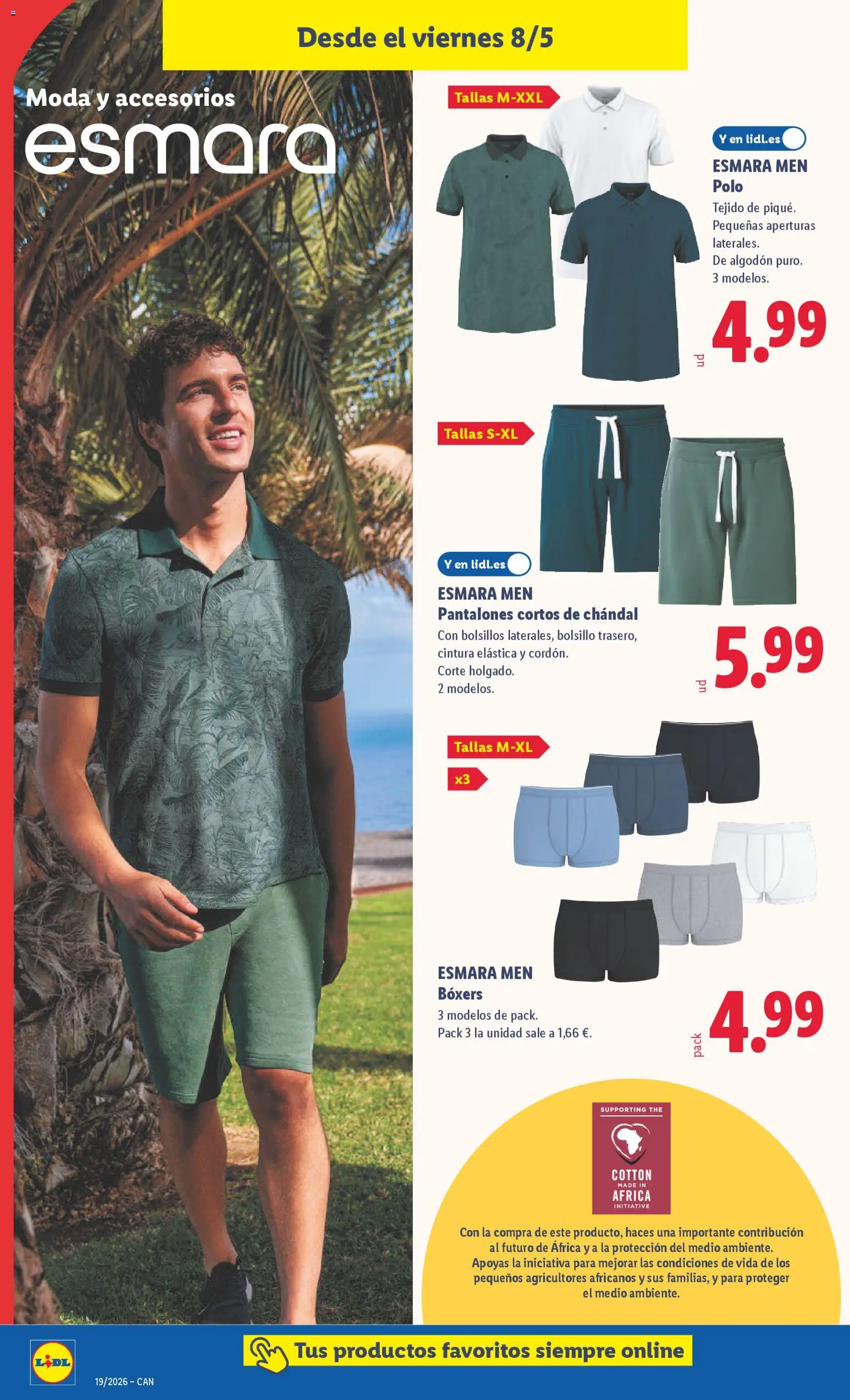 Lidl folleto de bazar │ válido desde el 04.05.2026 | Página: 26 | Productos: Pantalones, Boxers