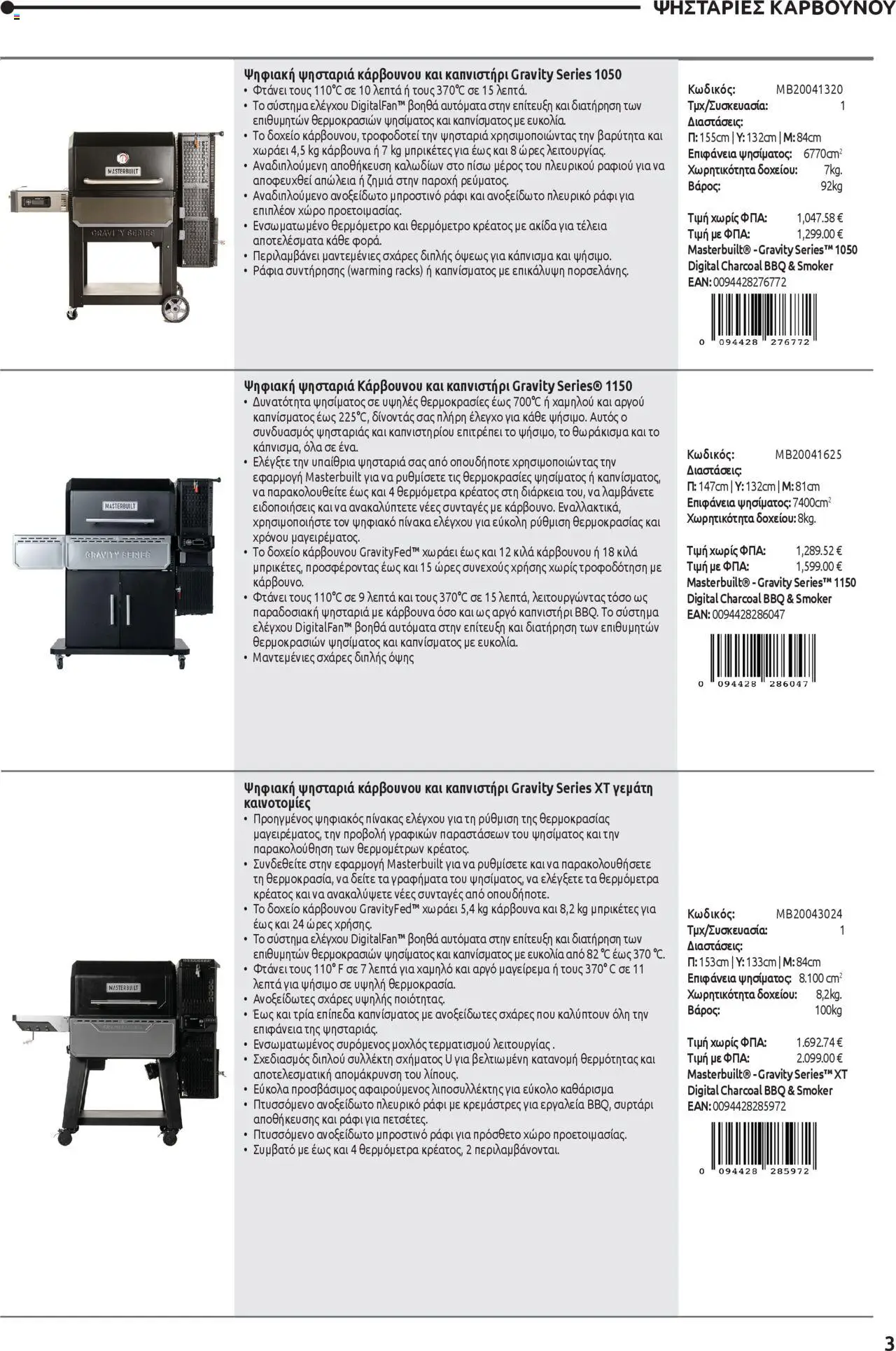 Mangas Home Improvement - Masterbuilt BBQs – σε ισχύ από 01.10.2025 | Σελίδα: 3