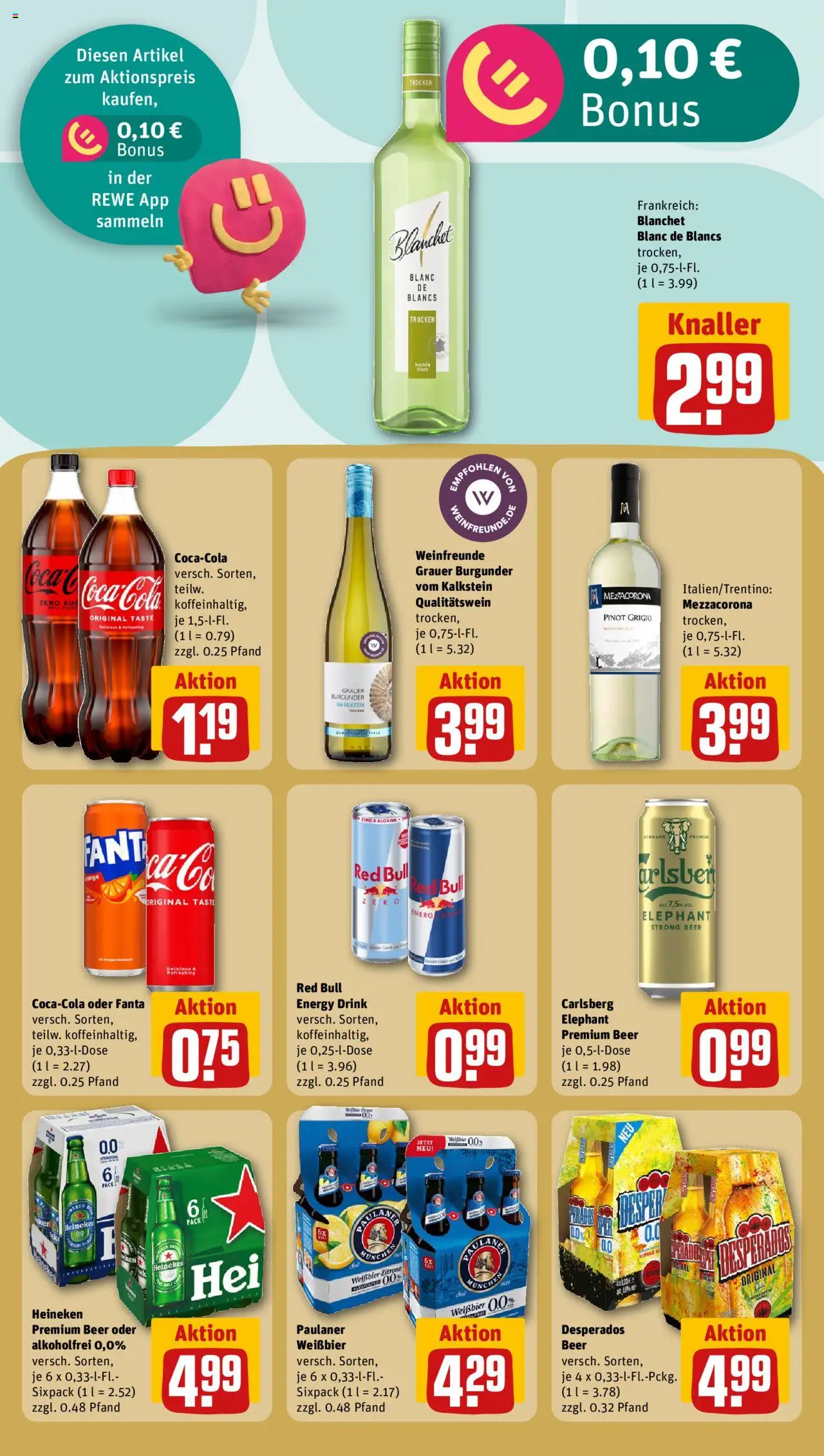 Rewe Prospekt 	 - gültig ab dem 28.07.2025 | Seite: 15 | Produkte: Red bull, Weißbier, Heineken, Paulaner