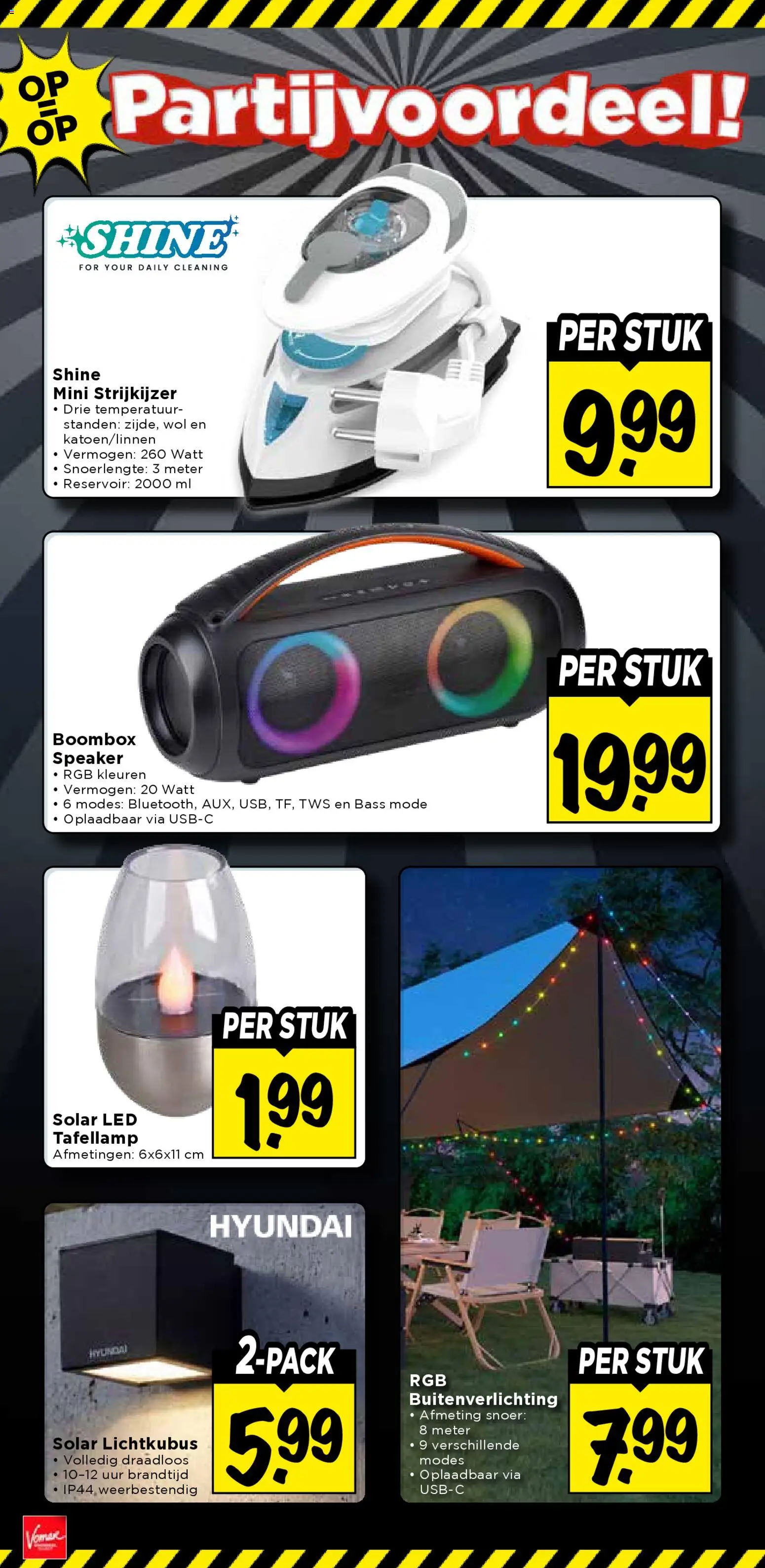 {H1} | Pagina: 36 | Producten: Speaker, Strijkijzer