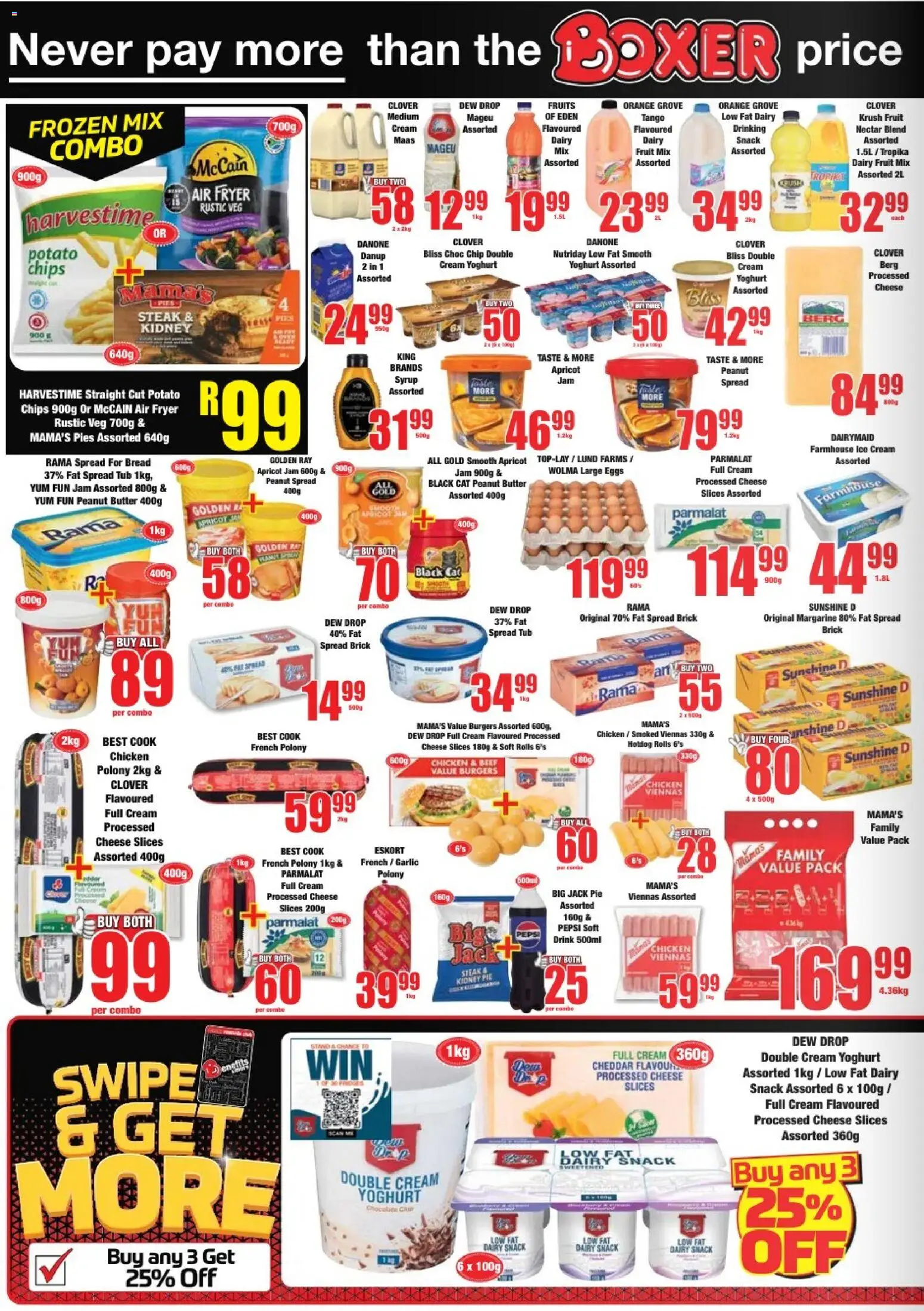 New Boxer catalogue – valid from 23.02.2026 | Page: 4 | Products: Fryer, Steak, Bread, Cream