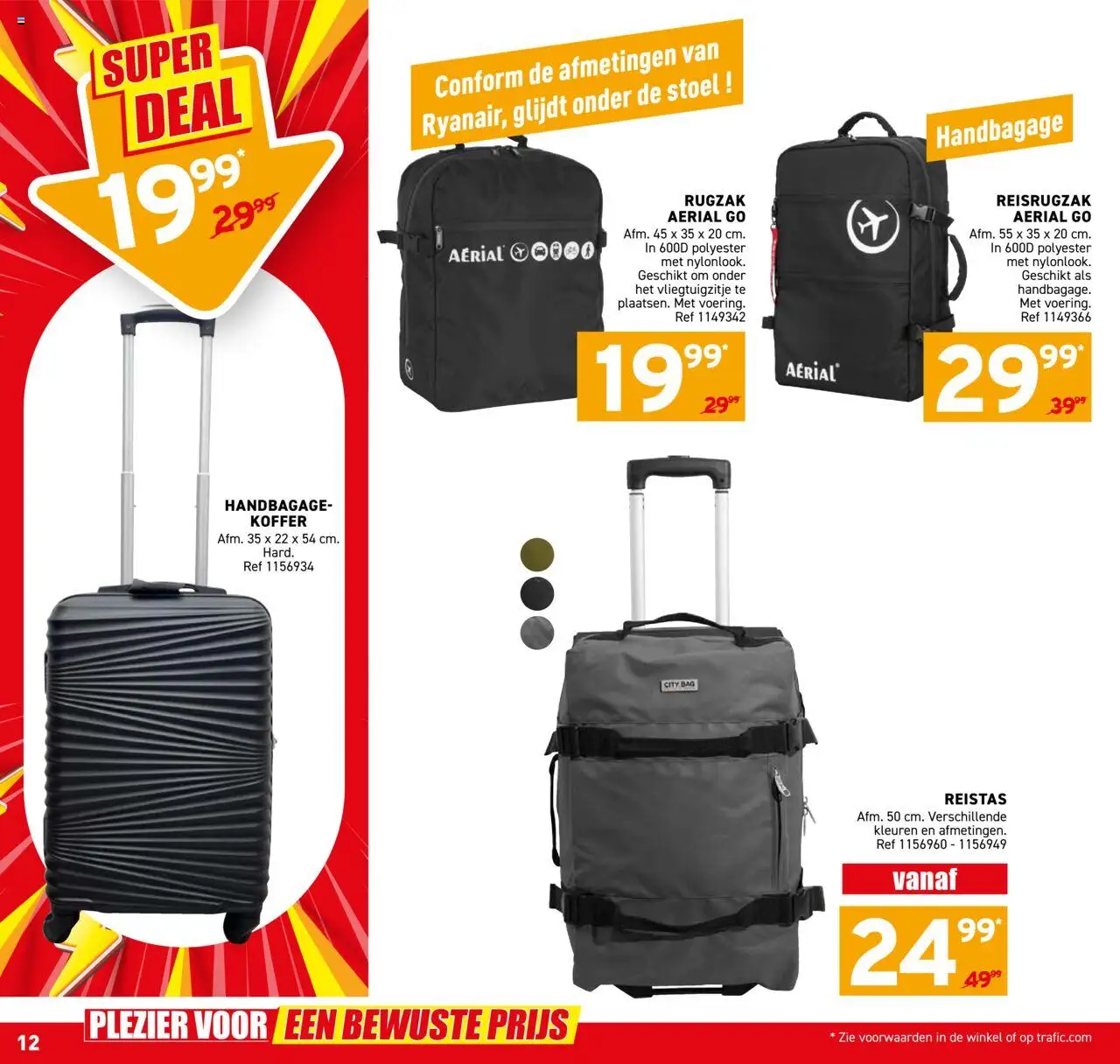 {H1} | Pagina: 12 | Producten: Rugzak, Reistas, Koffer, Stoel