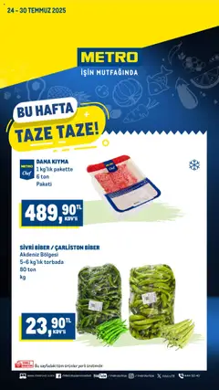 24.07.2025 tarihinden itibaren geçerli olan Metro kataloğu önizlemesi
