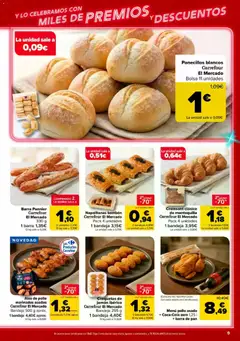 Vista previa Carrefour folleto válido desde el 23.04.2026 | Página: 9 | Productos: Pan, Jamón, Croissant, Bandeja