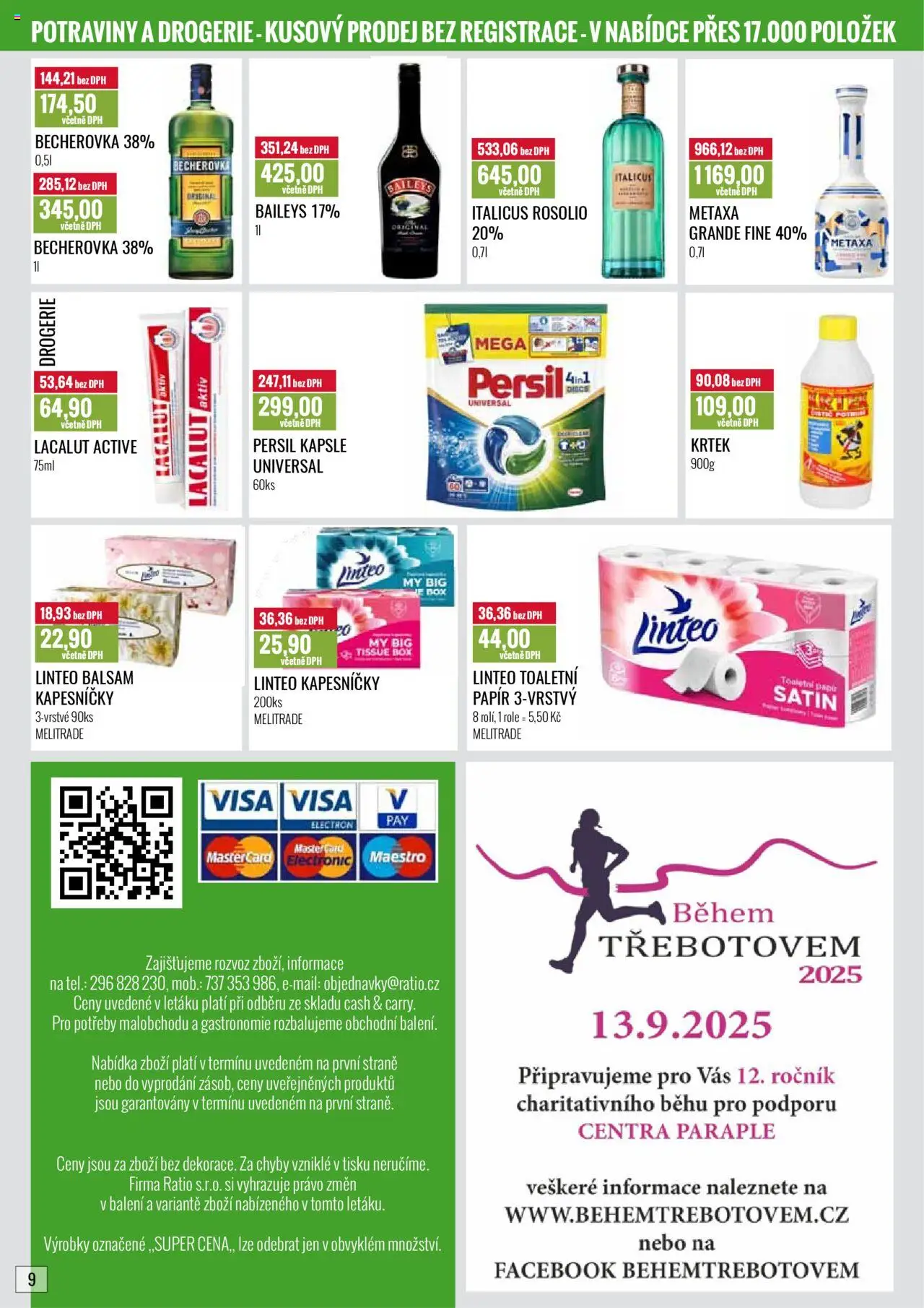 Ratio leták od 01.08.2025 | Strana: 10 | Produkty: Box, Kapsle, Potraviny, Baileys