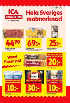 ICA Kvantum - Landskrona - Förhandsvisning av reklamblad från butik ICA Kvantum aktuell från 10.11.2025