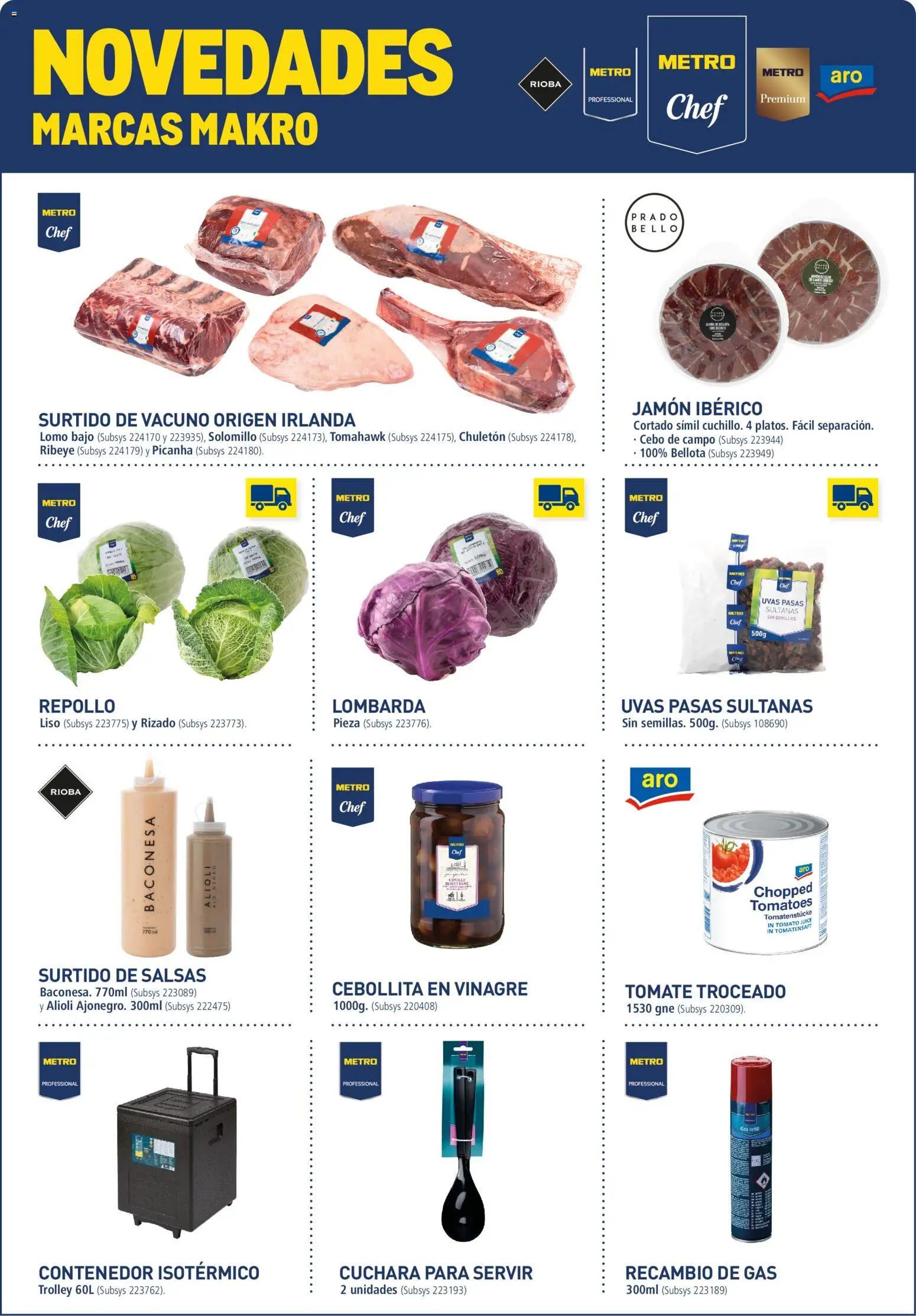 Makro catálogo │ válido desde el 12.01.2026 | Página: 1 | Productos: Jamón ibérico, Τζίντζερ, Jamón, Δεξαμενή