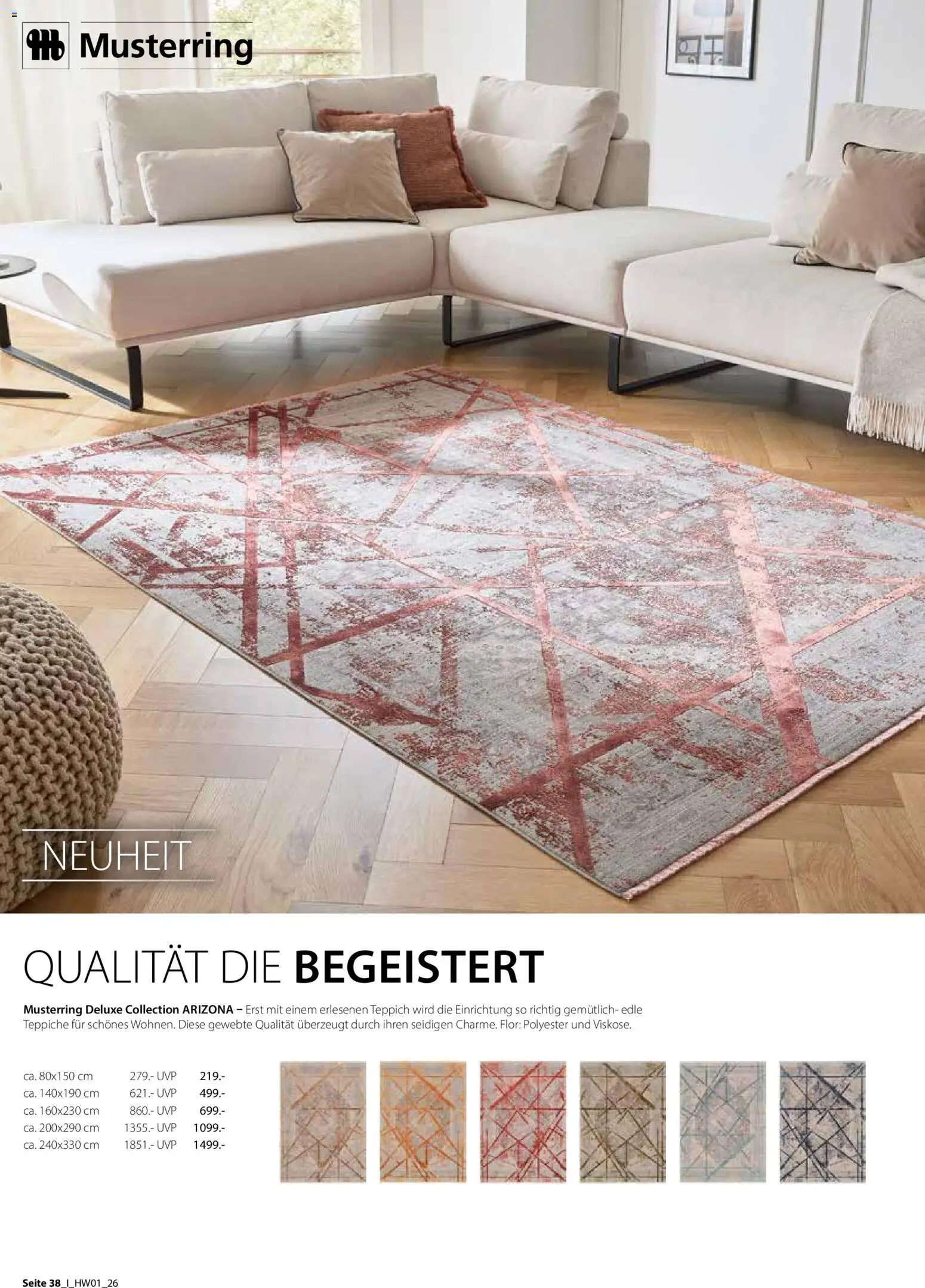 Zurbrüggen Hochwert Spezial – gültig ab 27.03.2026 | Seite: 38 | Produkte: Teppich