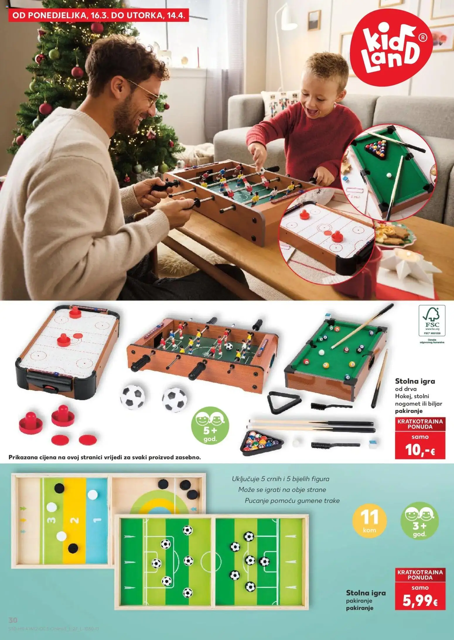 Kaufland katalog | vrijedi od 15.03.2026 | Stranica: 30 | Proizvodi: Igra