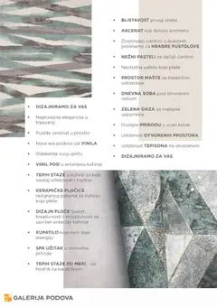 Galerija Podova katalog - pregled Galerija Podova kataloga - važi od 01.12.2025 | Strana: 3 | Proizvode: Tepih