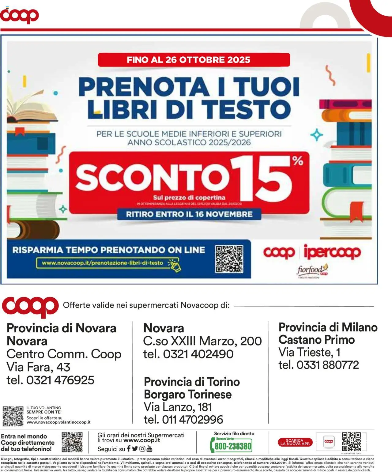 Volantino COOP del 18.09.2025 | Pagina: 10 | Prodotti: Tè