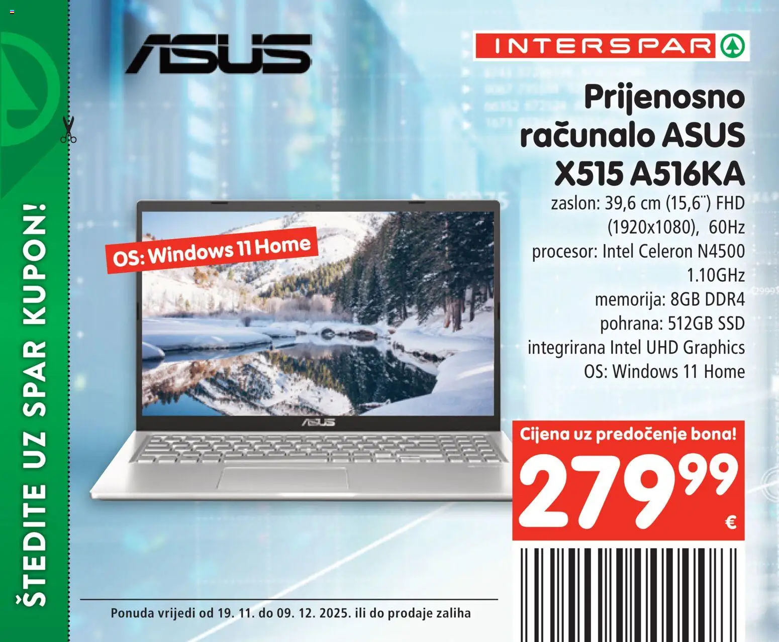 Interspar katalog | vrijedi od 19.11.2025 | Stranica: 7 | Proizvodi: Računalo