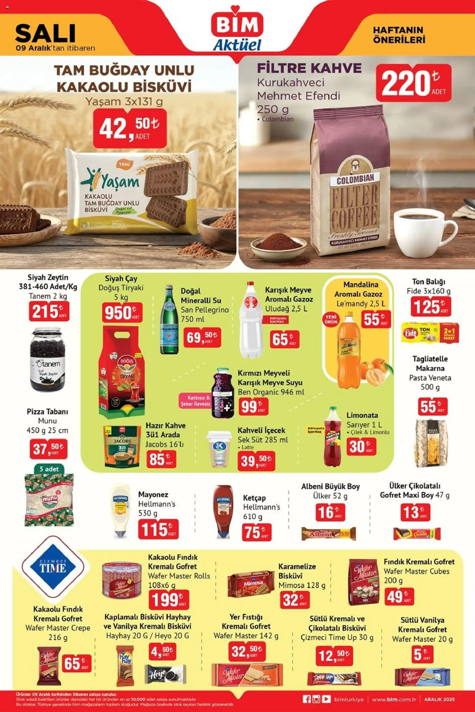 BİM Katalog - 09.12.2025 tarihinden itibaren geçerlidir | Sayfa: 2