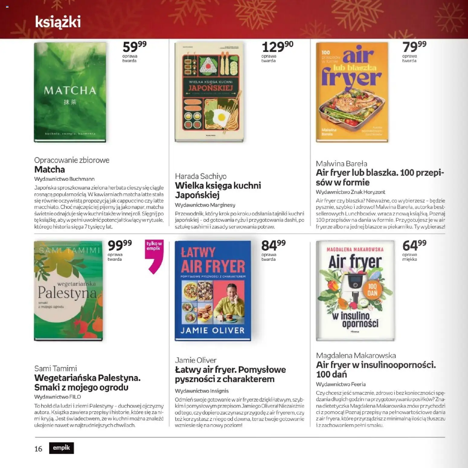Empik promocje - Witaj w klubie znajdujących trafione prezenty dla każdego od 10.12.2025 | Strona: 16 | Produkty: Cappuccino, Książki, Herbata