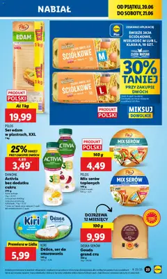 Lidl Gazetka od 20.06.2025 | Strona: 29 | Produkty: Mango, Deska serów, Szynka, Banan