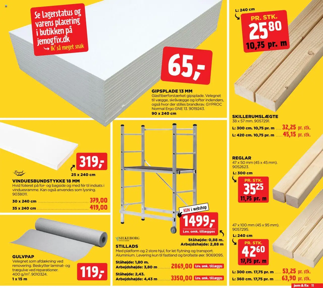 Jem & fix Tilbudsavis gyldig fra 10.08.2025 | Side: 11 | Produkter: Søm