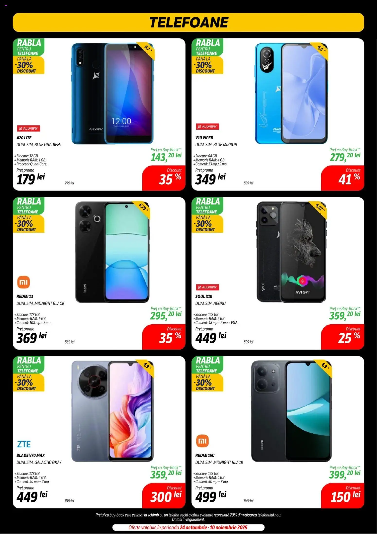 Noul catalog Flanco – valabil de la 07.11.2025 | Pagină: 5 | Produse: Telefon, Memorie, Cameră