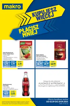 Pogląd oferty "Makro Gazetka - Kupujesz więcej płacisz mniej" - ważna od 02.09.2025
