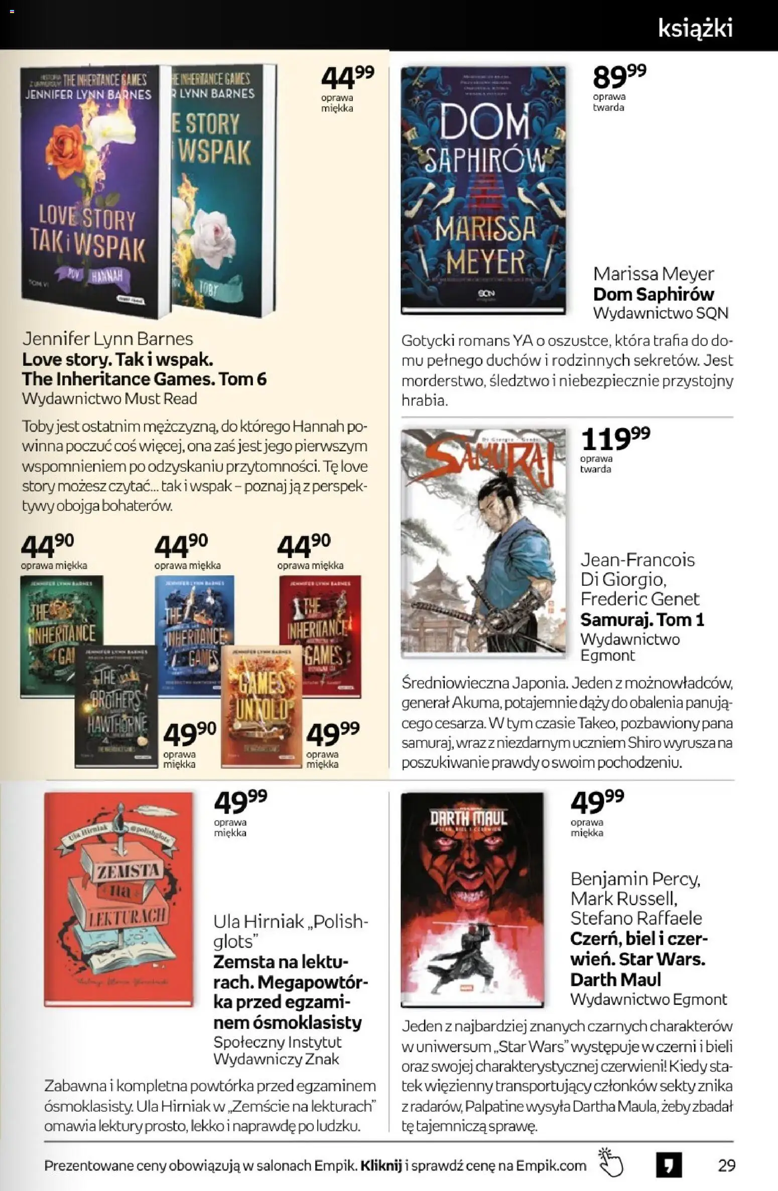 Empik promocje od 25.02.2026 | Strona: 29 | Produkty: Książki