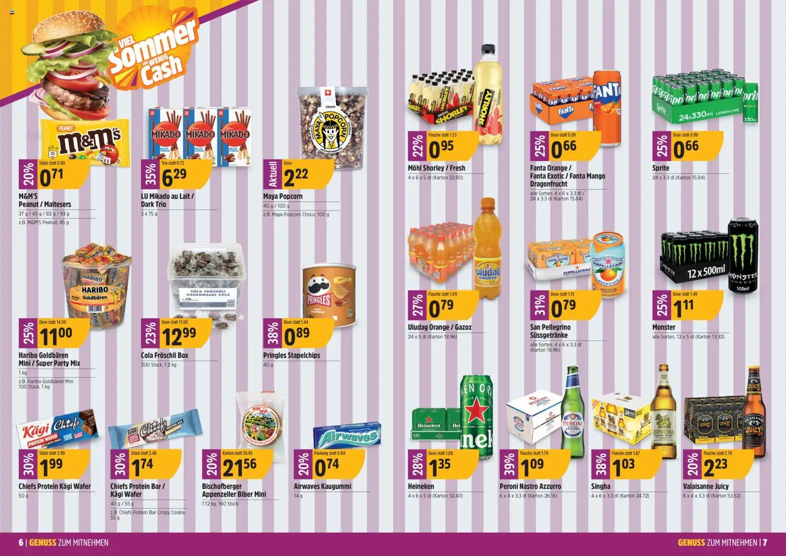 TopCC aktionen Genuss – gültig ab 13.04.2026 | Seite: 4 | Produkte: Fanta, Sprite, Box, Mango