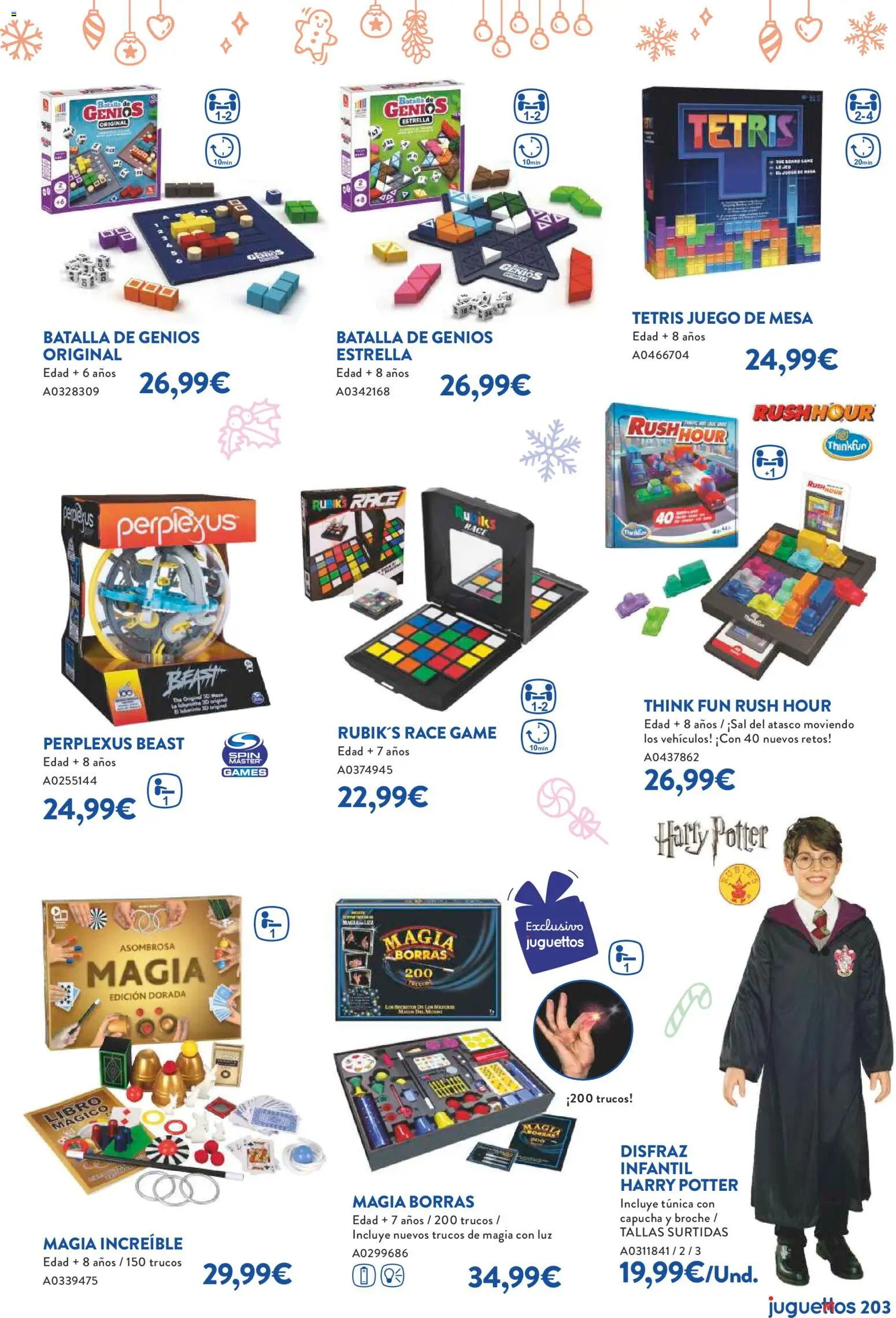 Juguettos catálogo Navidad │ válido desde el 27.10.2025 | Página: 203 | Productos: Mesa