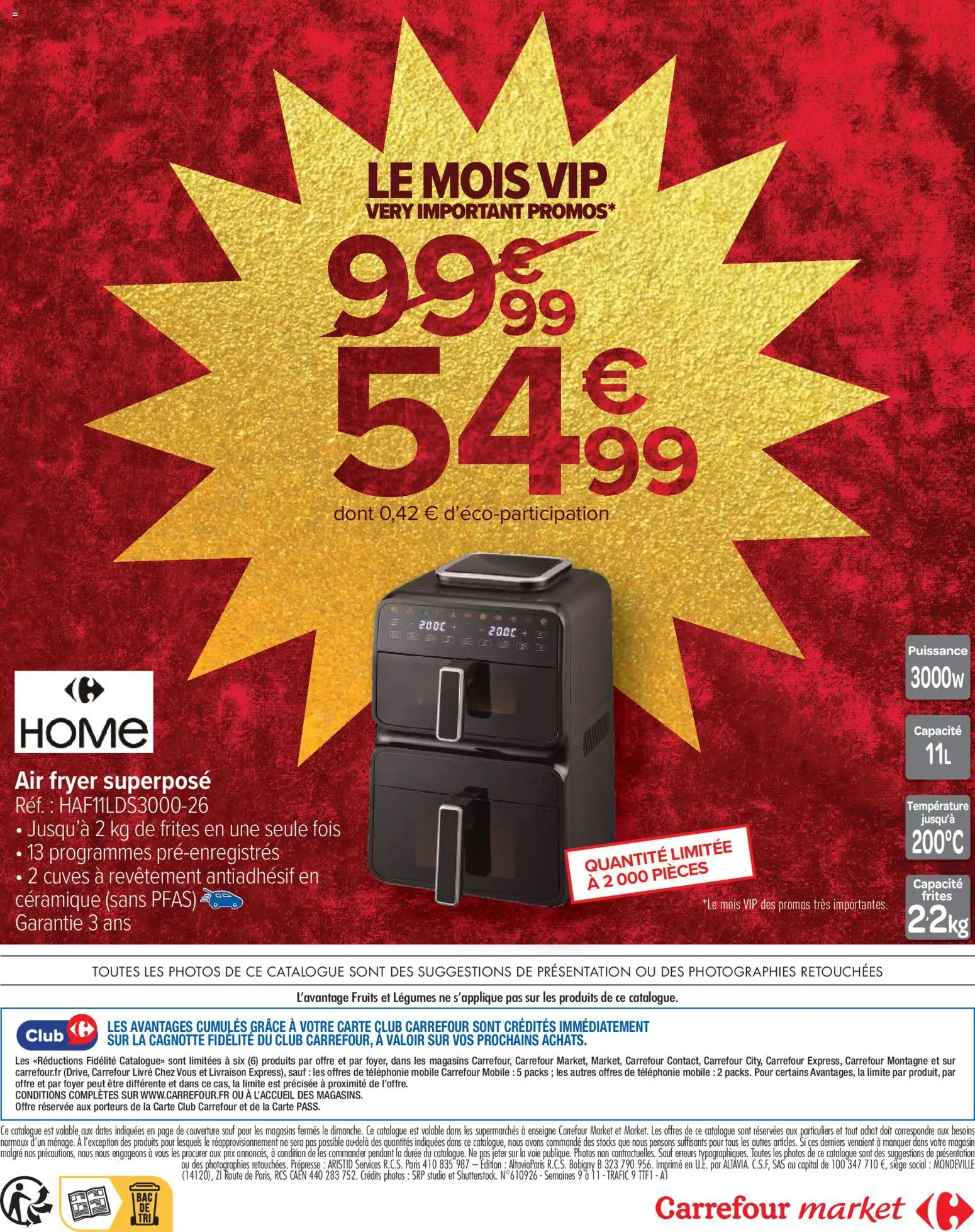 {H1} | Page: 2 | Produits: Frites, Air fryer, Couverture, Livre