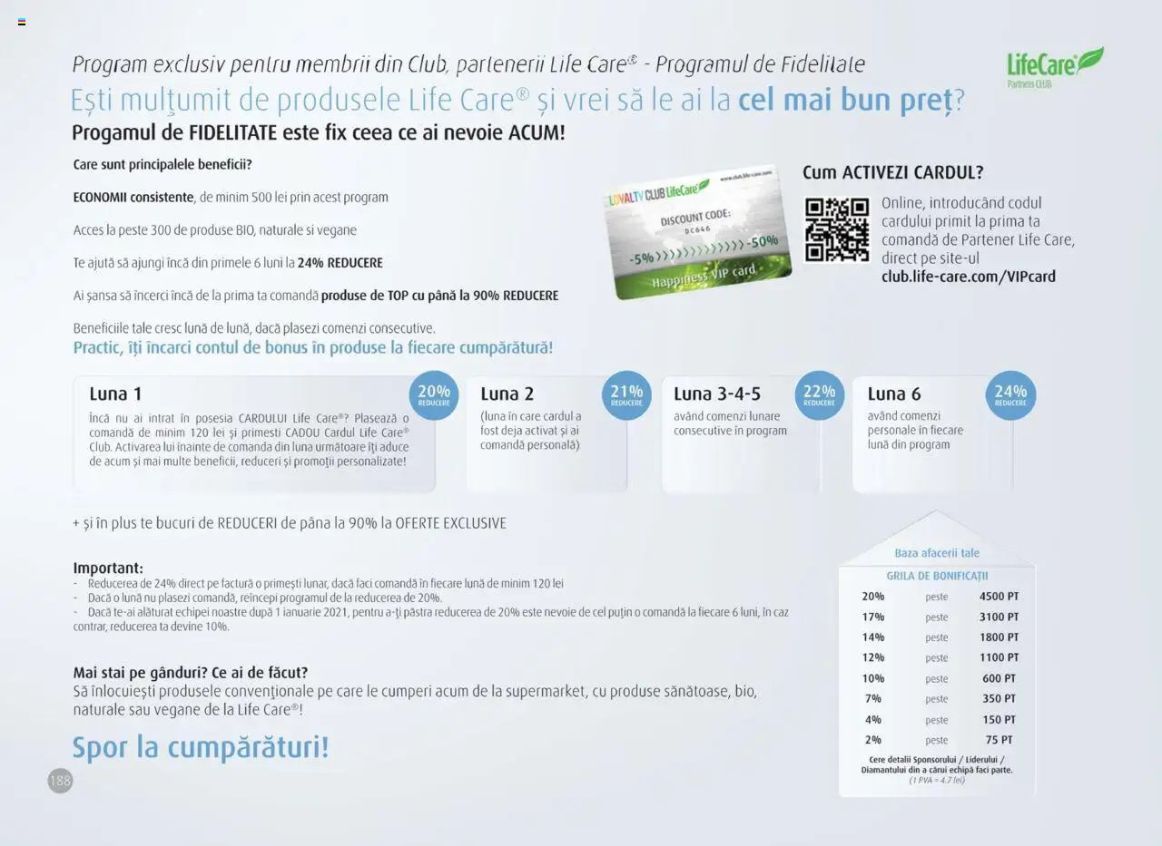 Life Care catalog - Aprilie/Octombrie – valabil de la 01.04.2025 | Pagină: 190 | Produse: Top, Pește