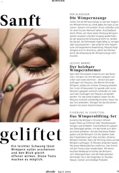 dm drogerie Prospekt 	 ab 01.04.2026 gültig | Seite: 19 | Produkte: Wattestäbchen, Mizellenwasser, Wimpernformer, Mascara
