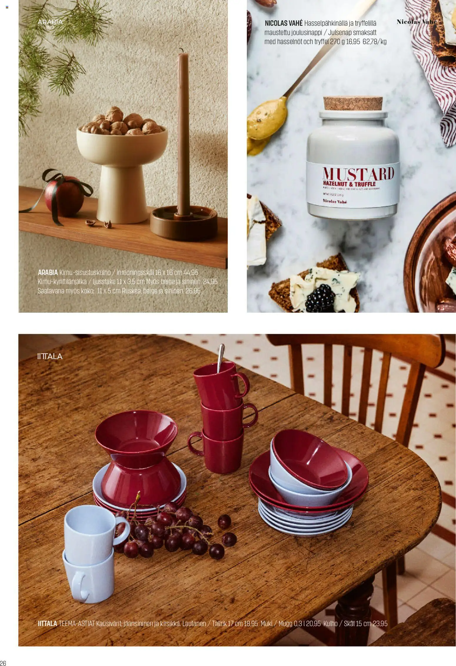 Sokos tarjoukset – voimassa 12.11.2025 alkaen | Sivu: 26 | Tuotteet: Muki, Lautanen