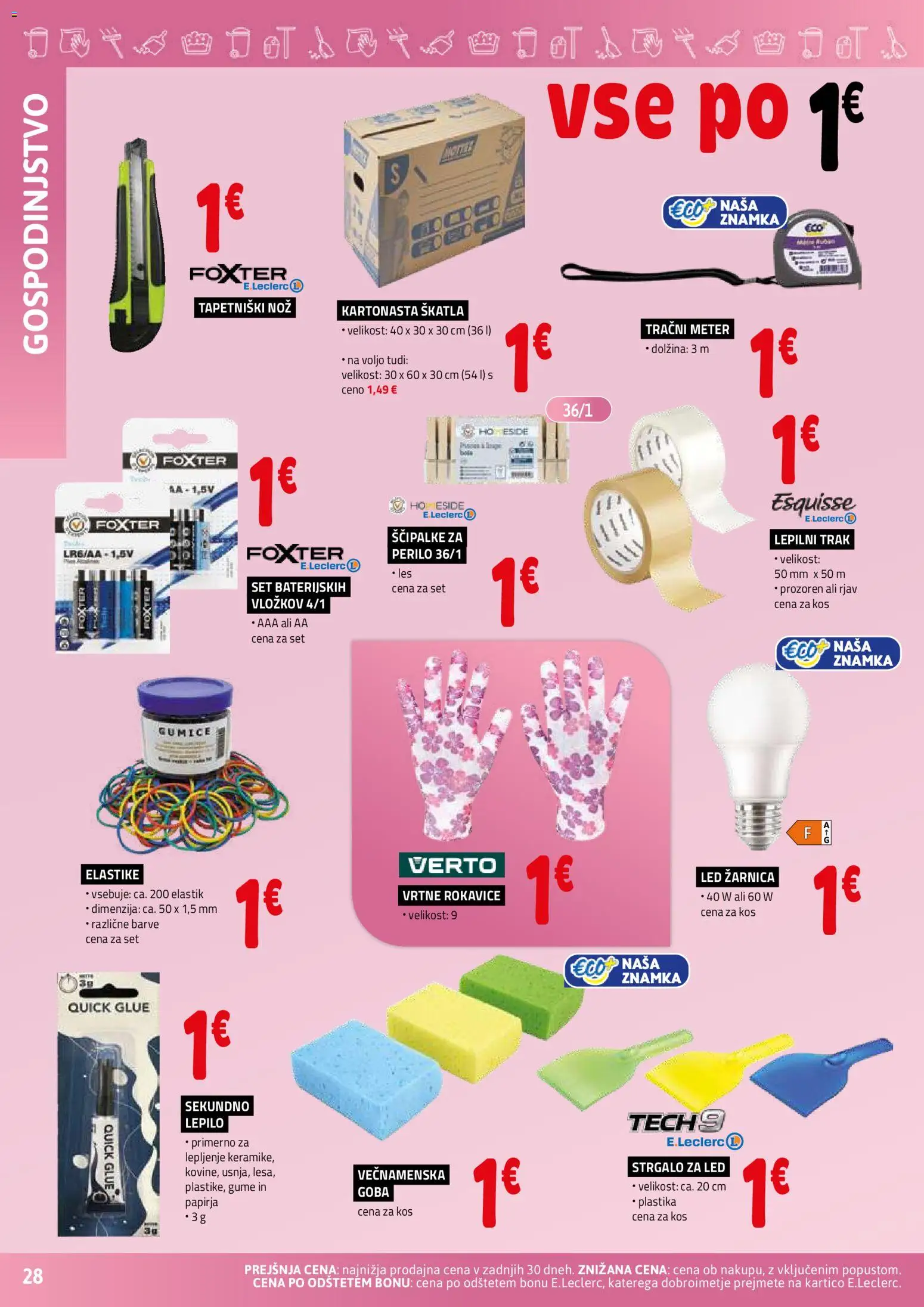 Novi E.leclerc katalog ponudbe – veljaven od 11.02.2026 | Stran: 28