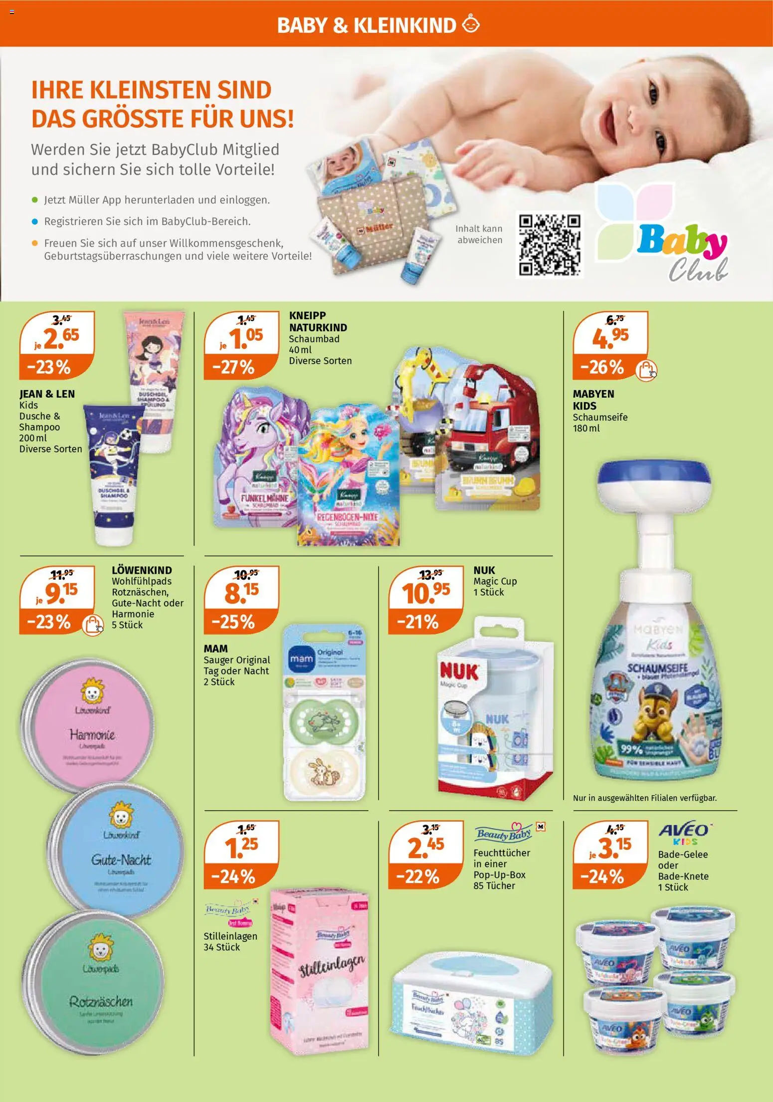 Müller Aktionen – gültig ab 30.10.2025 | Seite: 14 | Produkte: Dusche, Shampoo