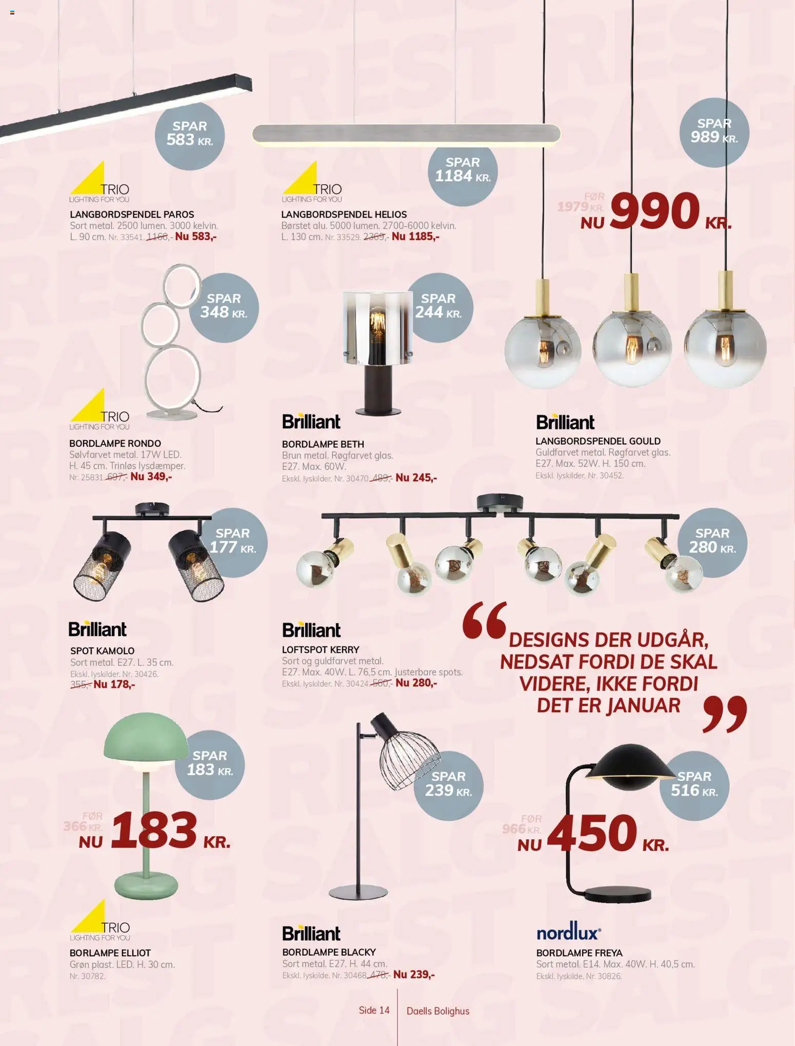 Daells Bolighus tilbudsavis – gyldig fra 26.12.2025 | Side: 14
