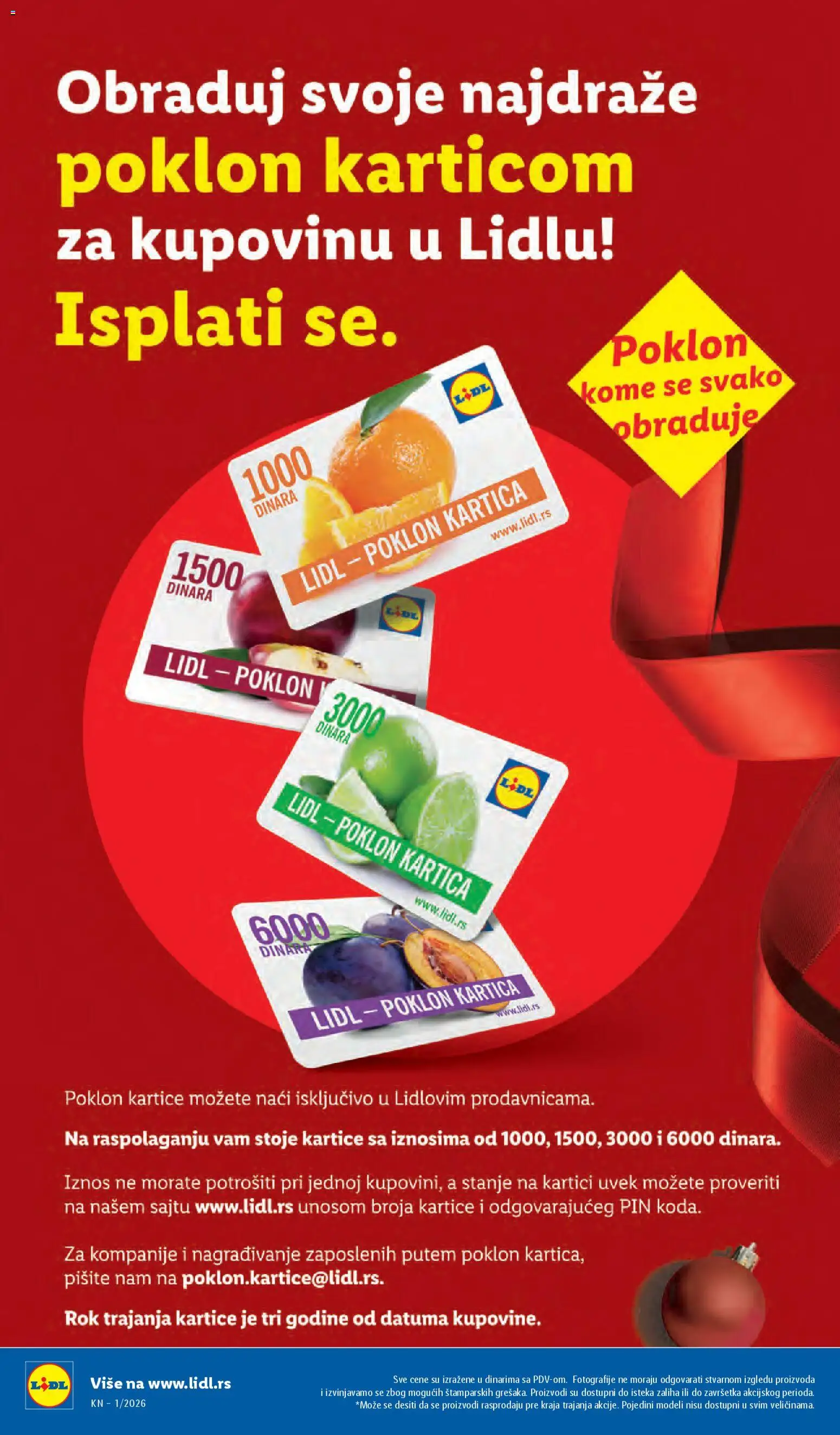 Lidl katalog - važi od 02.01.2026 | Strana: 44