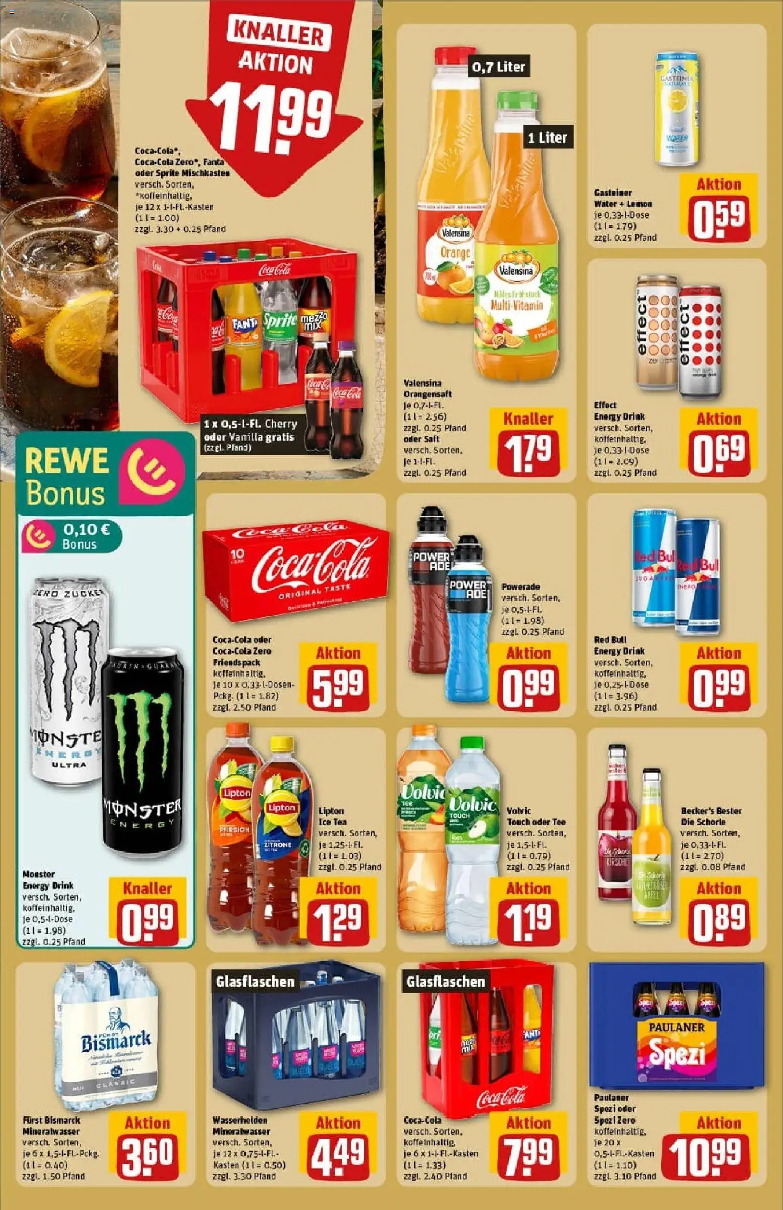 Rewe prospekt Buxtehude	 – gültig ab 26.10.2025 | Seite: 18 | Produkte: Coca cola, Fanta, Valensina, Pfirsich