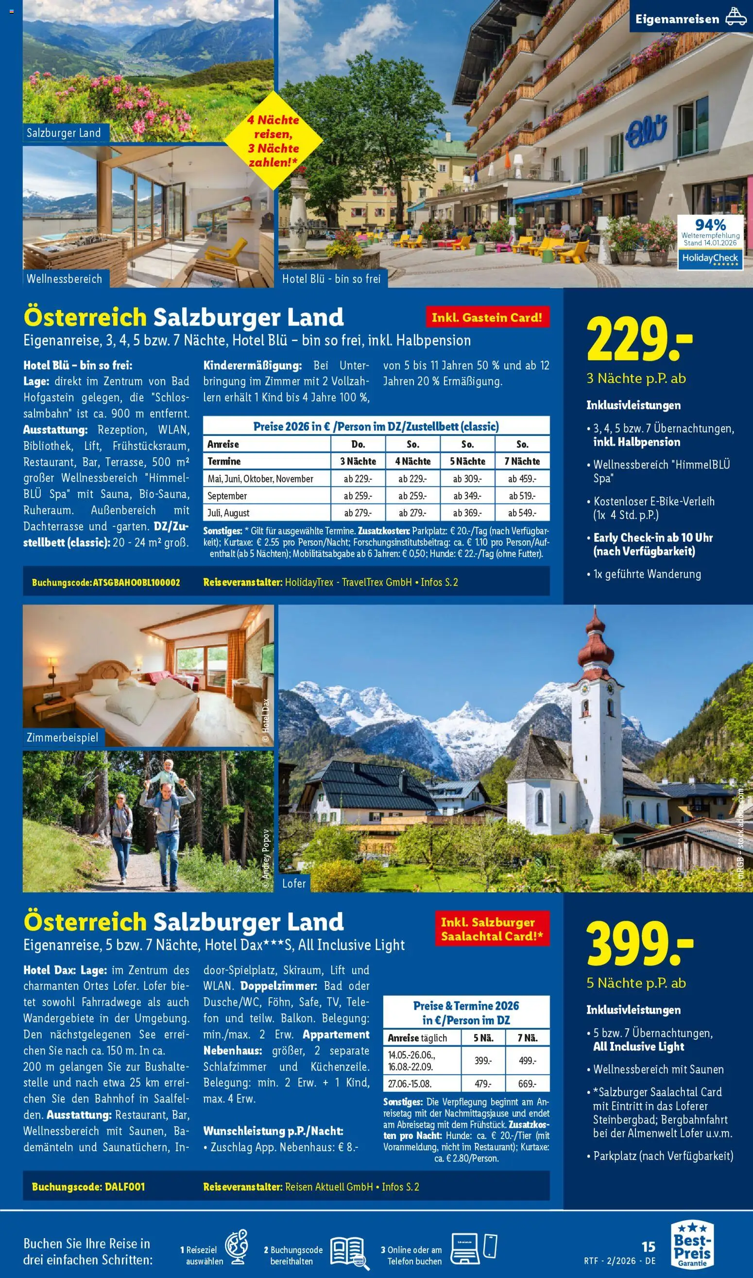 Lidl Reisen Prospekt 	 – gültig ab 14.02.2026 | Seite: 15 | Produkte: Bad, Telefon, Uhr