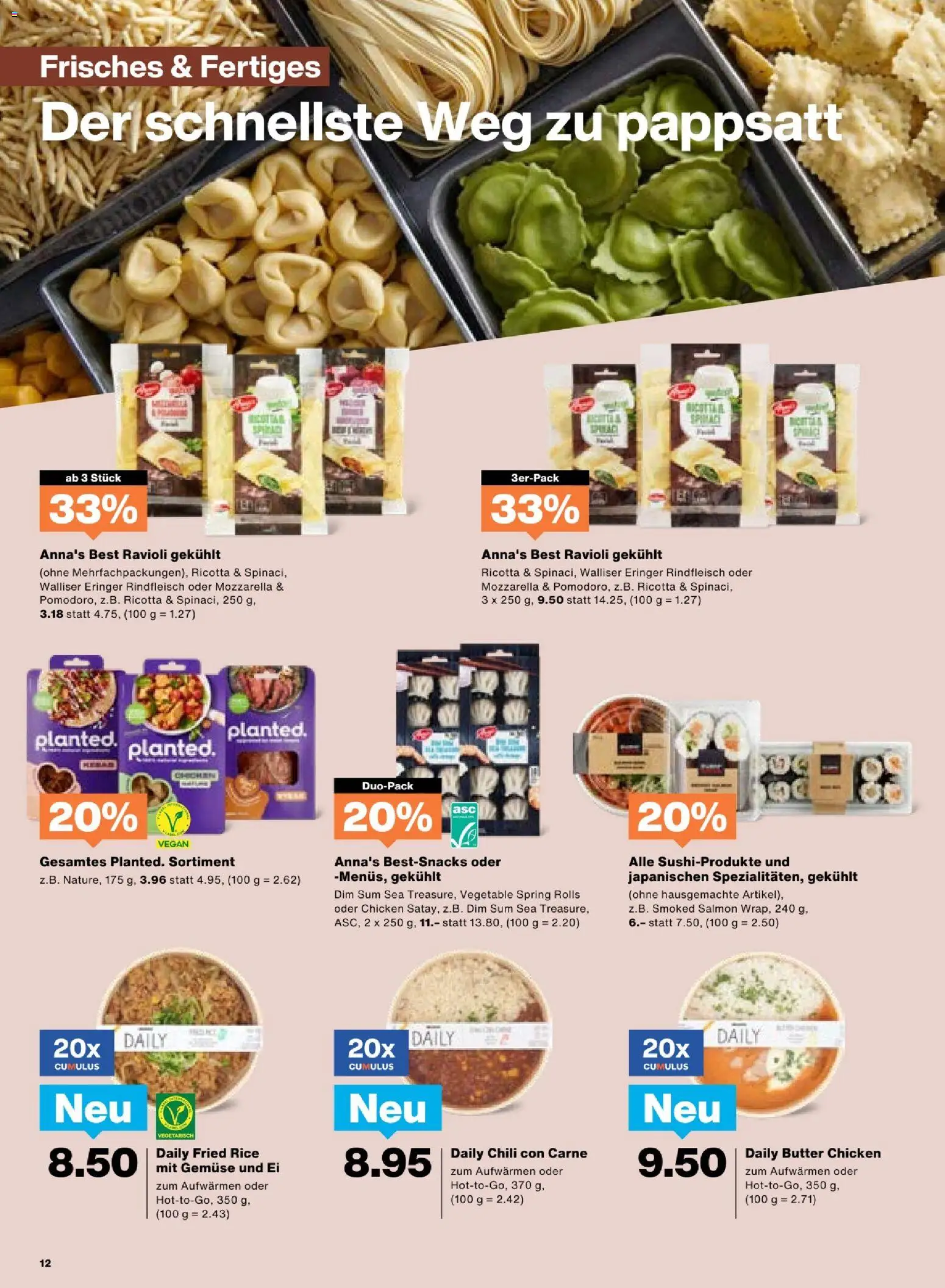 Migros - Black Friday – gültig ab 25.11.2025 | Seite: 12 | Produkte: Butter, Chili, Rindfleisch, Gemüse