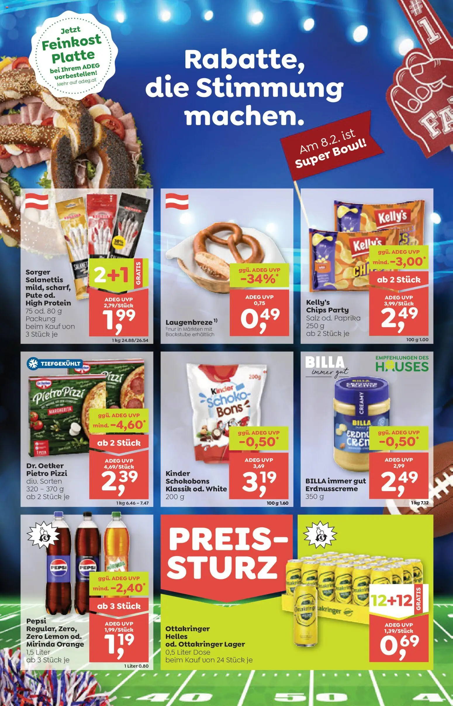 ADEG Flugblatt gültig ab 29.01.2026 | Seite: 6 | Produkte: Chips, Salz