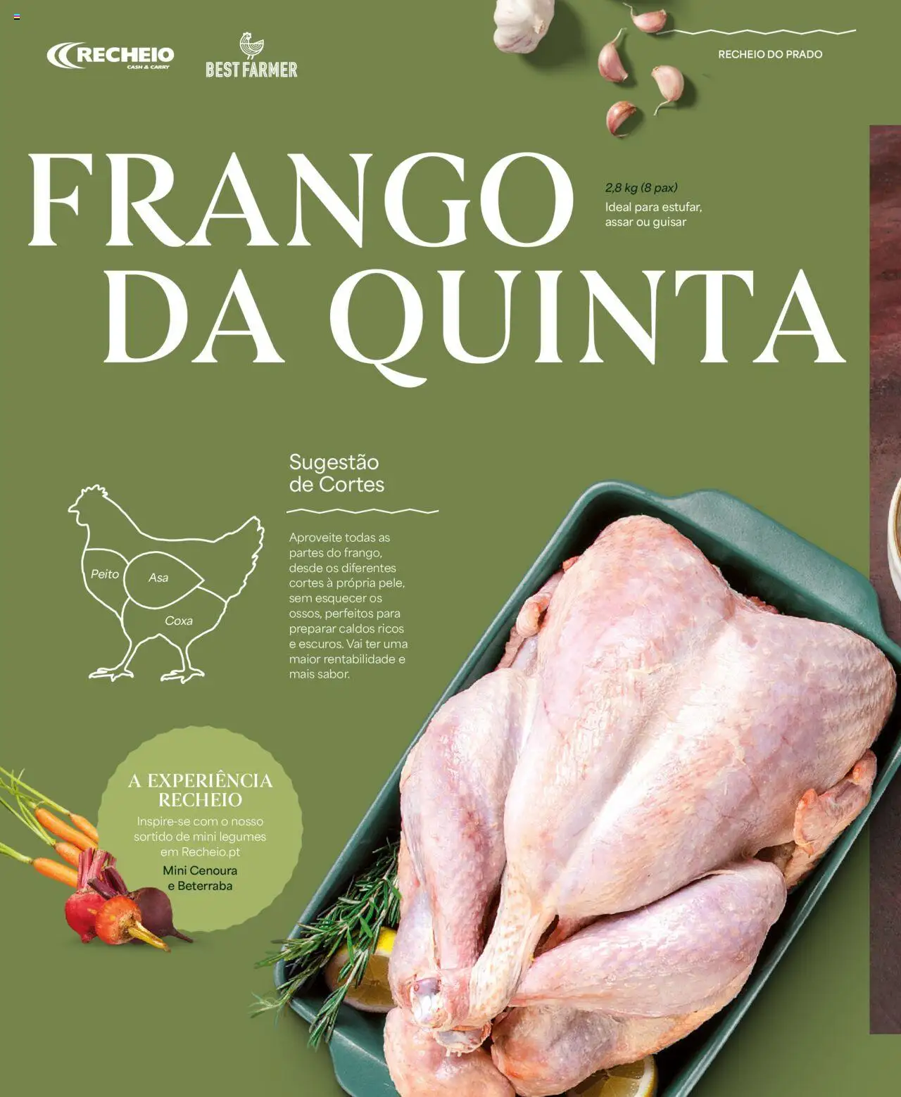 Recheio folheto │ válido de 24.04.2025 | Página: 26 | Produtos: Frango, Beterraba, Cenoura