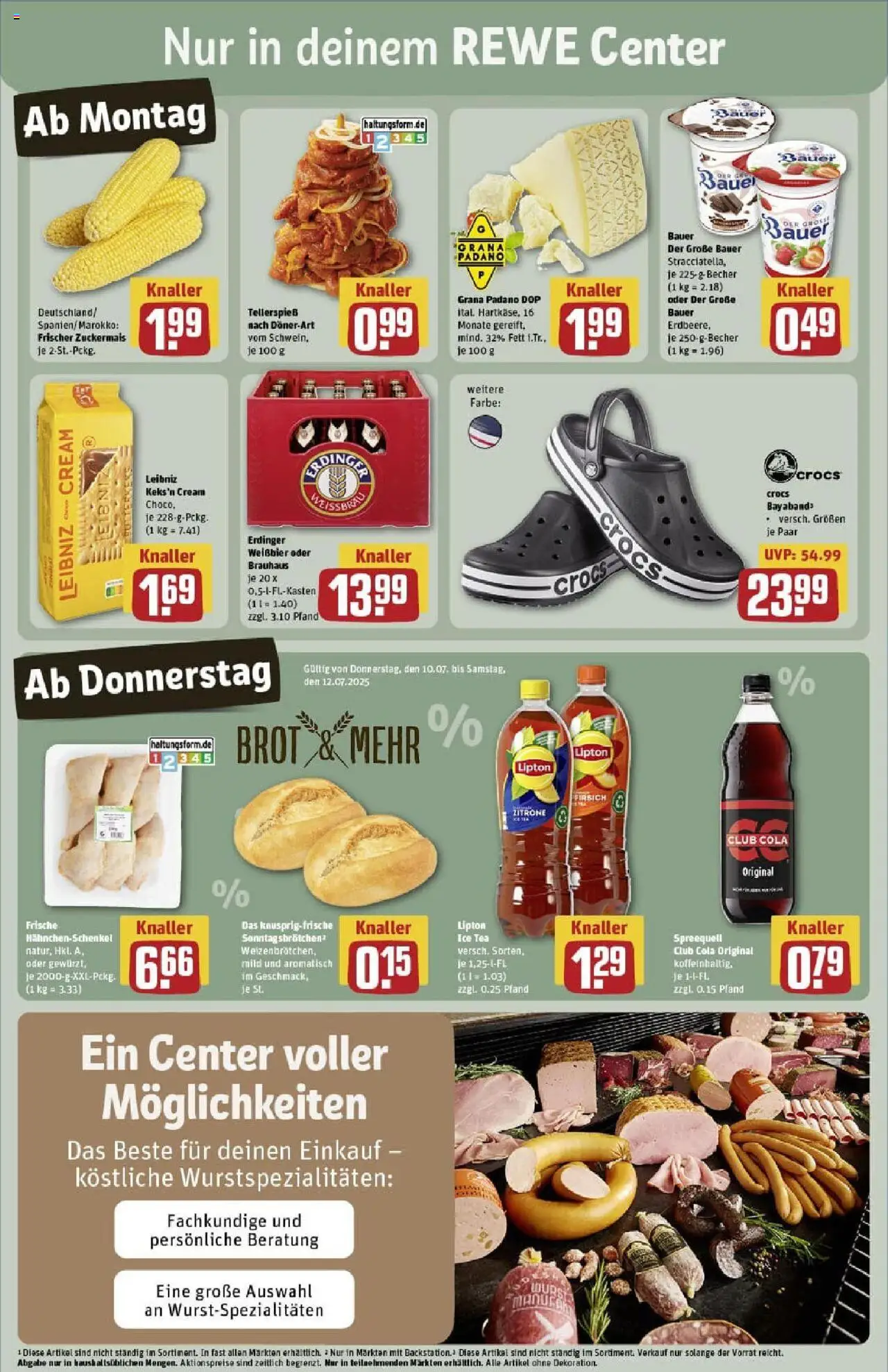Rewe prospekt Chemnitz	 - gültig ab dem 06.07.2025 | Seite: 3 | Produkte: Erdinger, Cola, Hahnchenschenkel, Zitrone
