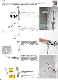 Vista previa Catálogo IKEA Baños válido desde el 01.02.2026 | Página: 40 | Productos: Manguera, Cocina, Mezclador, Ducha