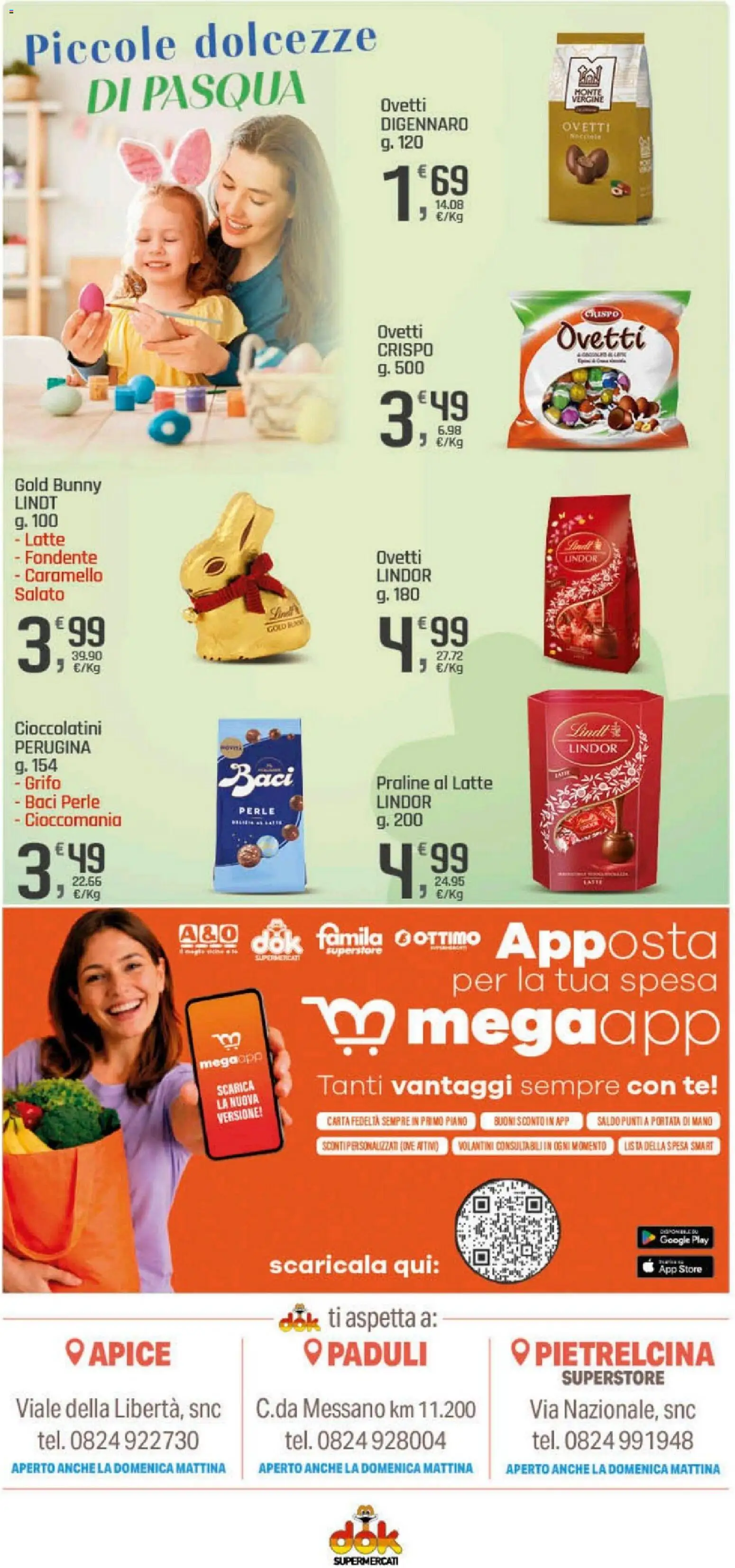 Volantino DOK del 26.03.2026 | Pagina: 18 | Prodotti: Tè, Latte, Cioccolatini