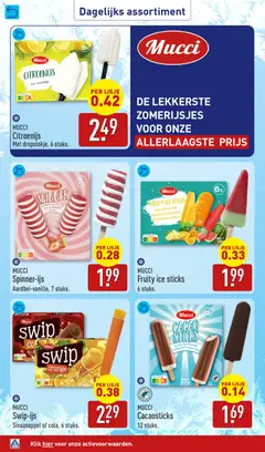 Aldi folder week 17 - Voorbeeld van een folder van Aldi, geldig van 20.04.2026 | Pagina: 30 | Producten: Fagyasztott gyümölcs, Ijsje, Festék, Watermeloen