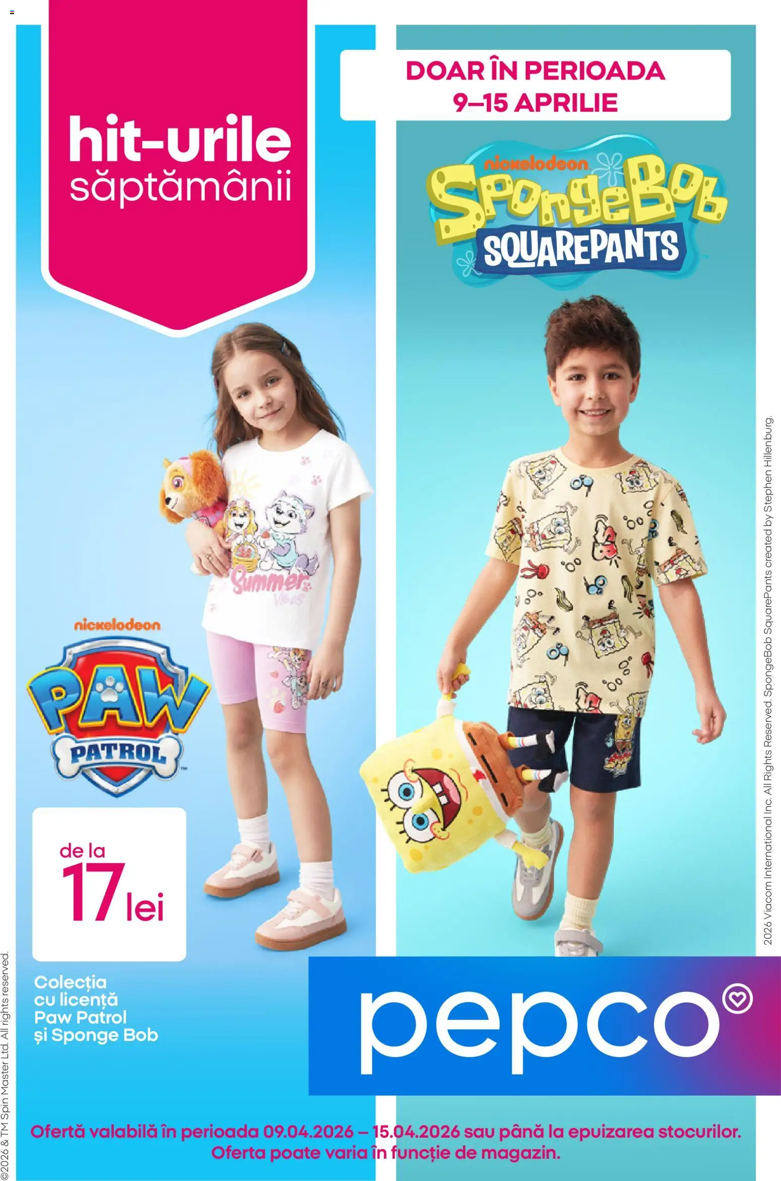 Noul catalog Pepco – valabil de la 09.04.2026 | Pagină: 1